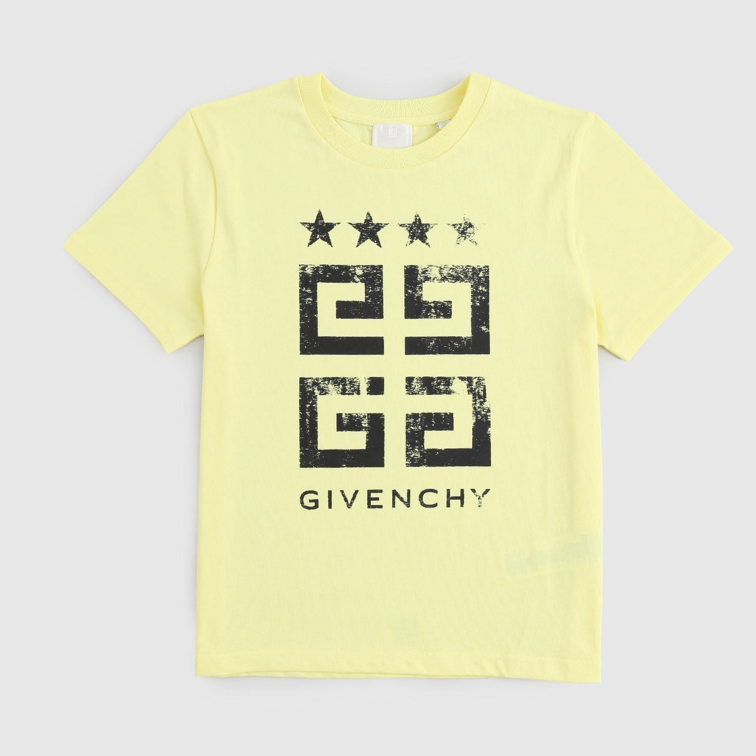 t-shirt gialla con stampa ragazzo - annameglio.com abbigliamento moda