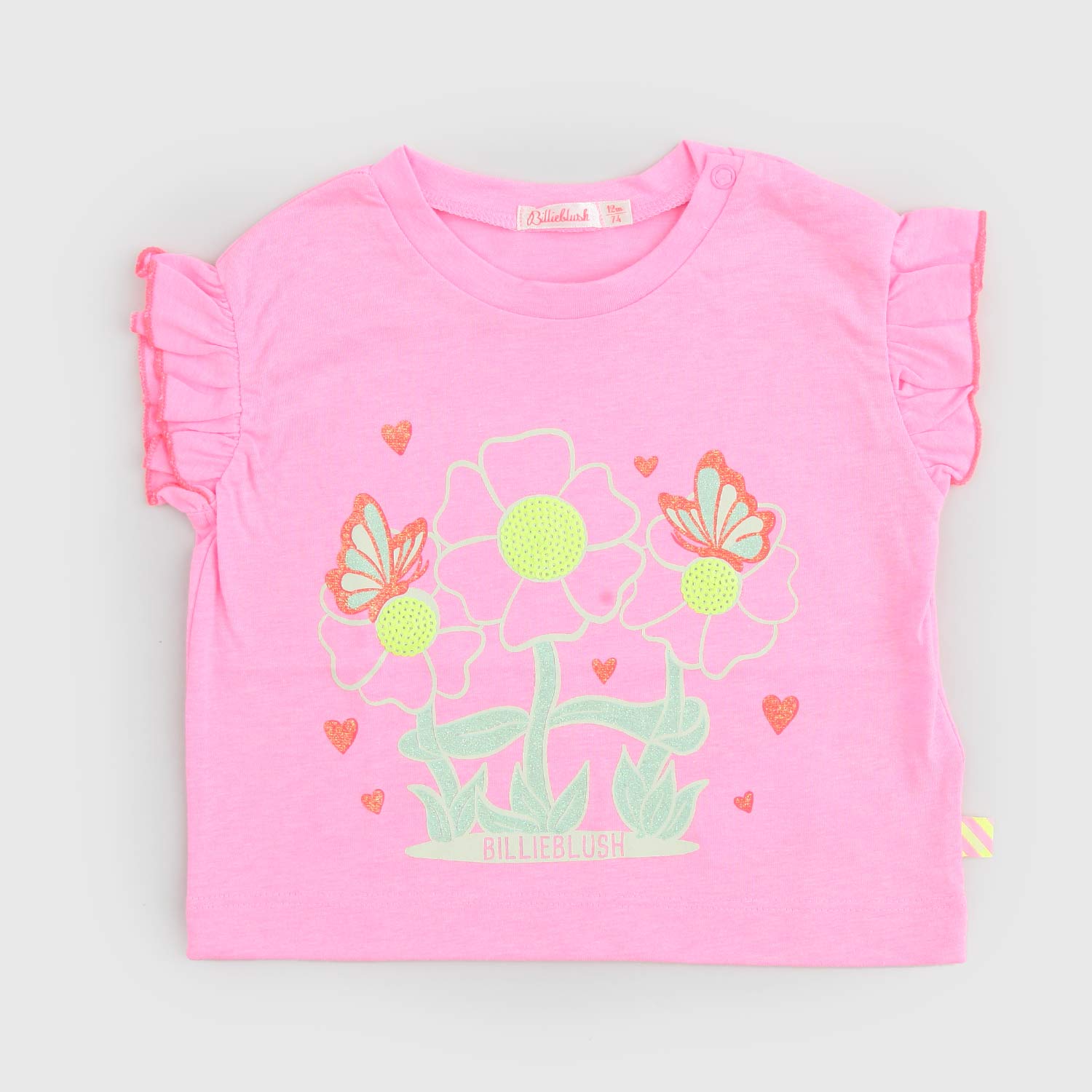 t-shirt rosa fluo smanicata bambina - annameglio.com abbigliamento moda