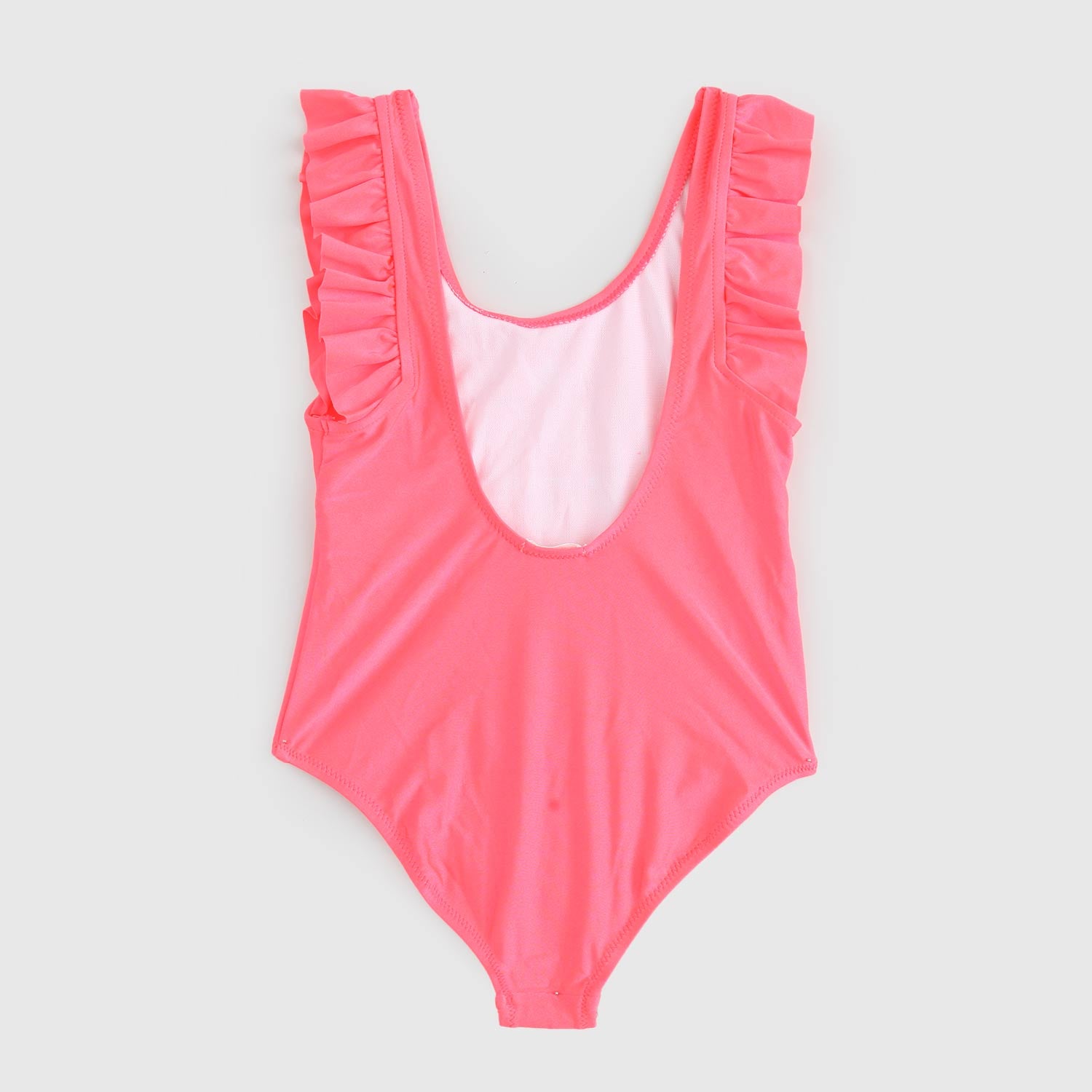 costume intero corallo fluo bambina - annameglio.com abbigliamento moda