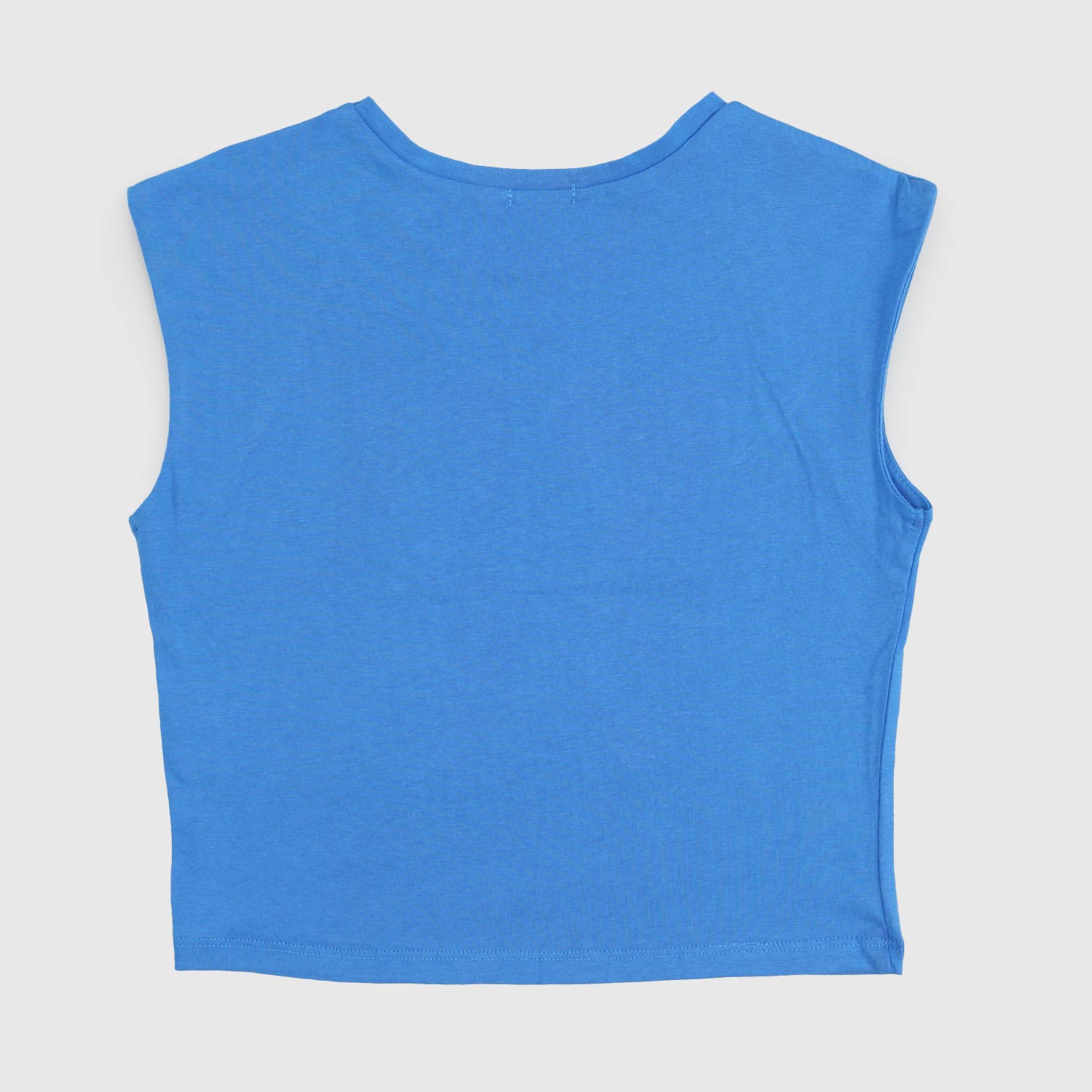 t-shirt smanicata blu bambina - annameglio.com abbigliamento moda
