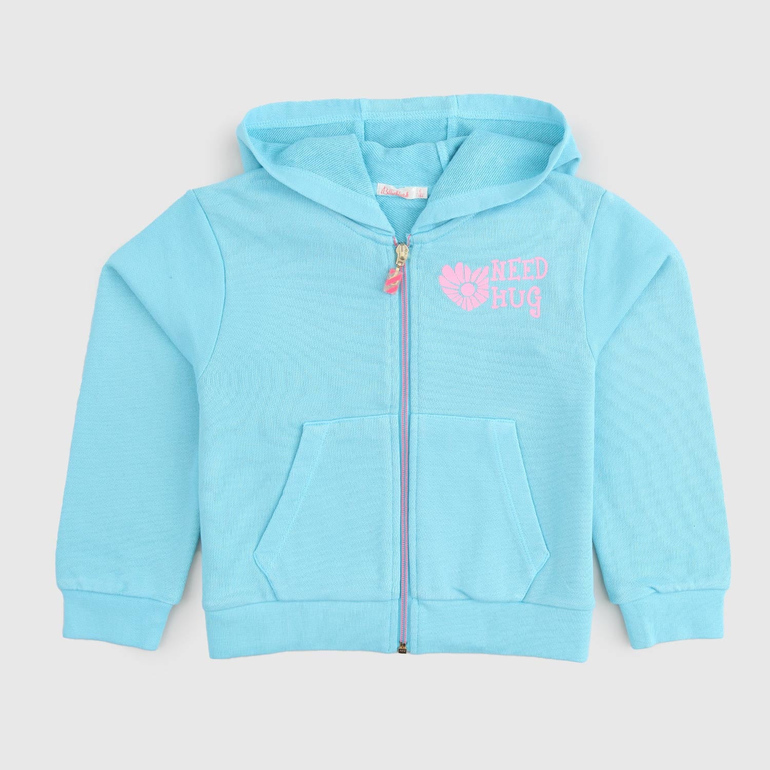 felpa celeste con fiori rosa bambina - annameglio.com abbigliamento moda