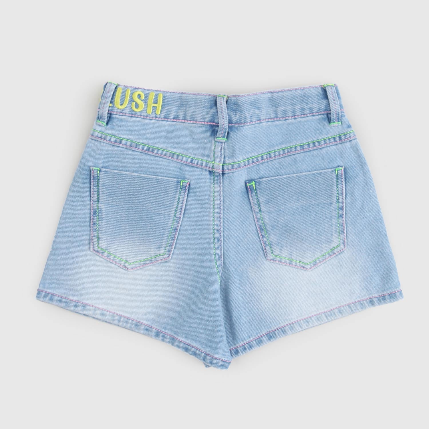 Pantaloncino effetto jeans bambina - annameglio.com abbigliamento moda