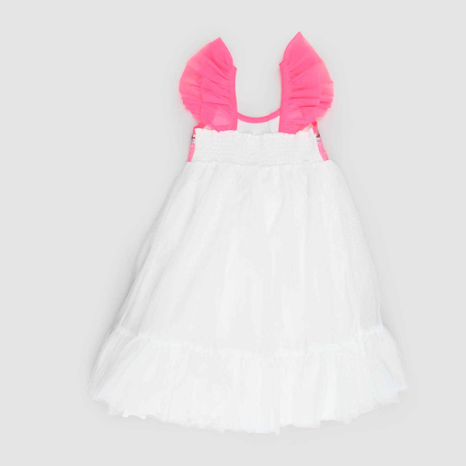 abito con top rosa e gonna bianca bambina - annameglio.com abbigliamento moda