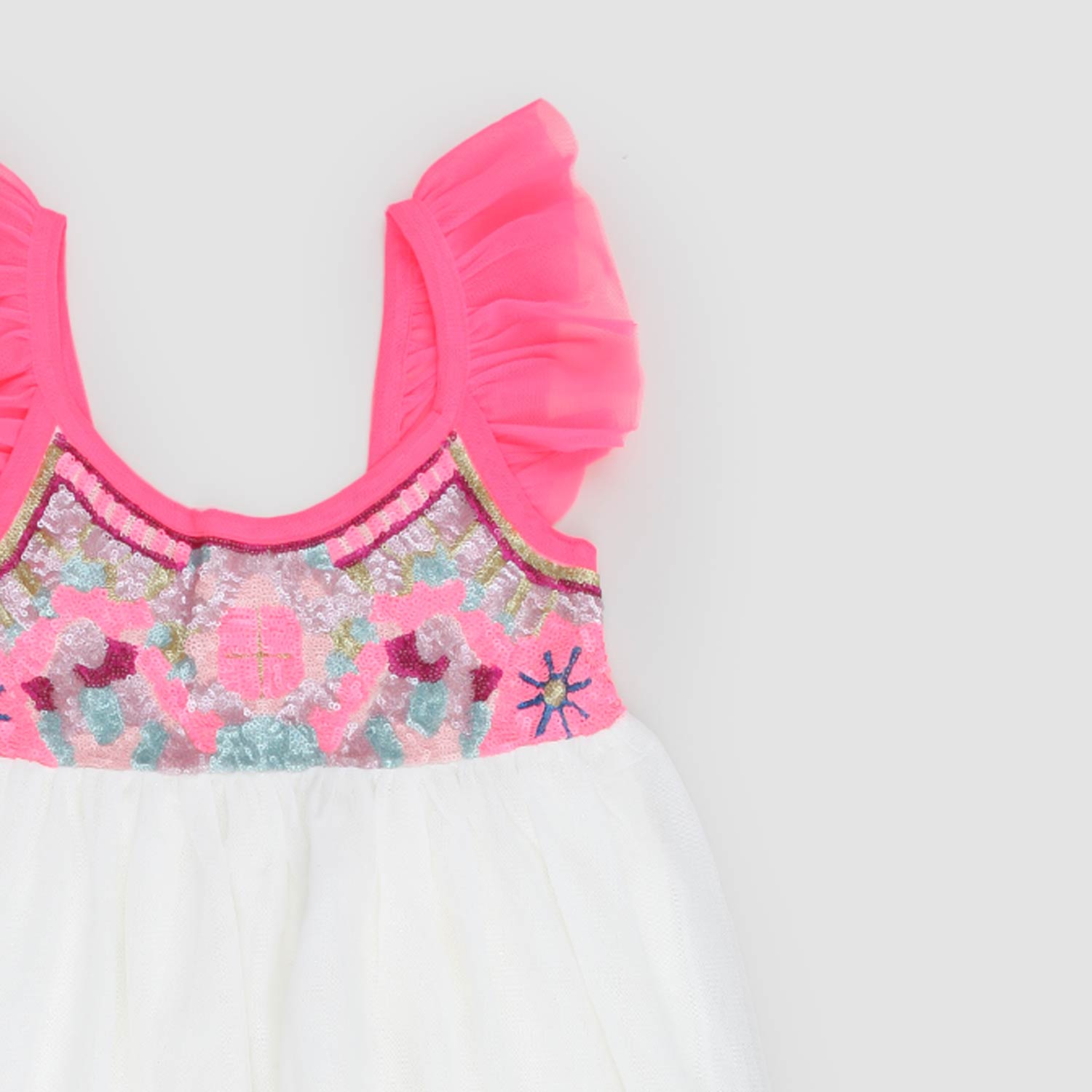 abito con top rosa e gonna bianca bambina - annameglio.com abbigliamento moda