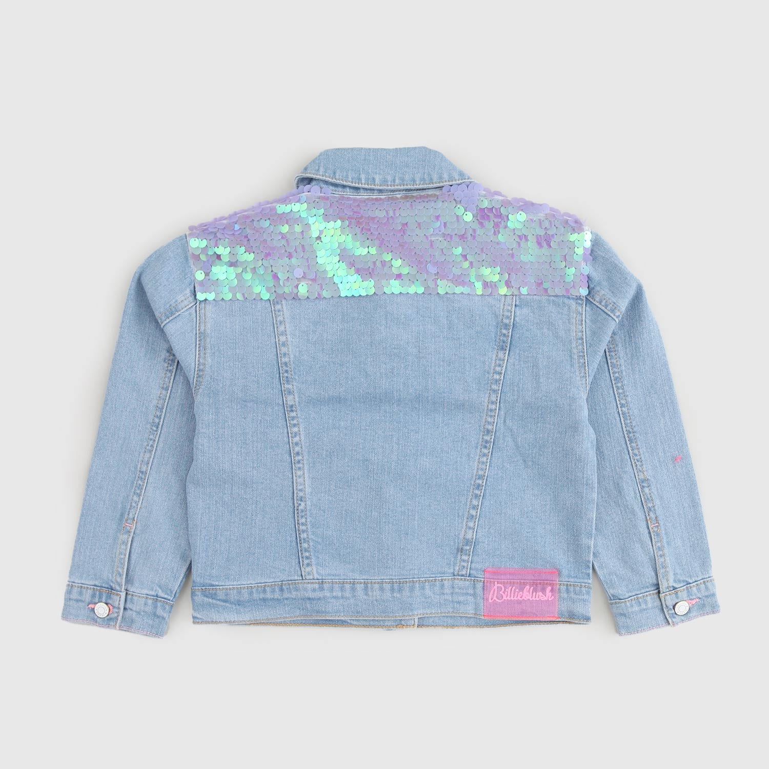 giacchetto con paillettes viola bambina - annameglio.com abbigliamento moda