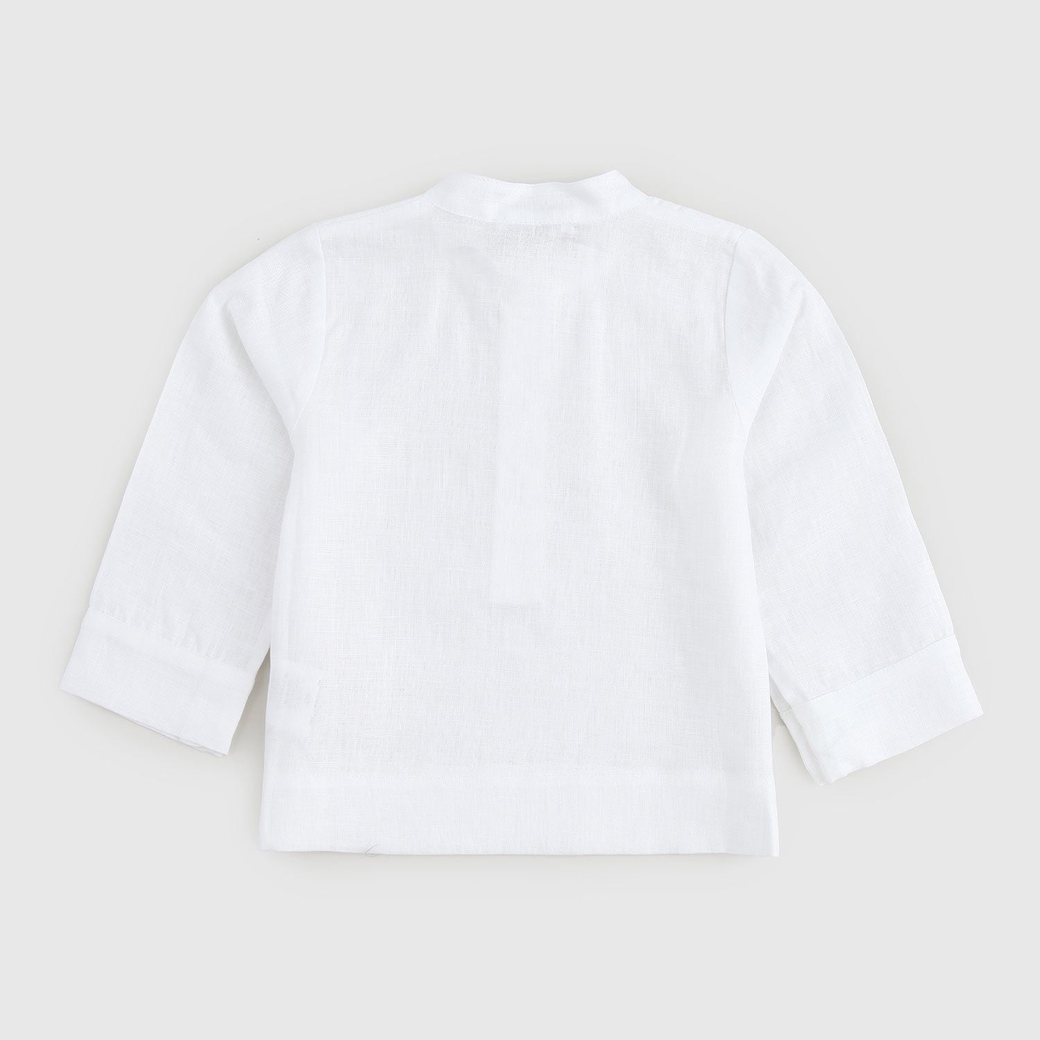 camicia bianca in lino neonato - annameglio.com abbigliamento moda