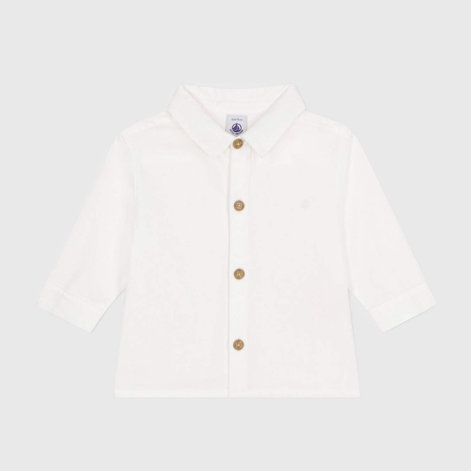 camicia bianca in cotone bebè - annameglio.com abbigliamento moda