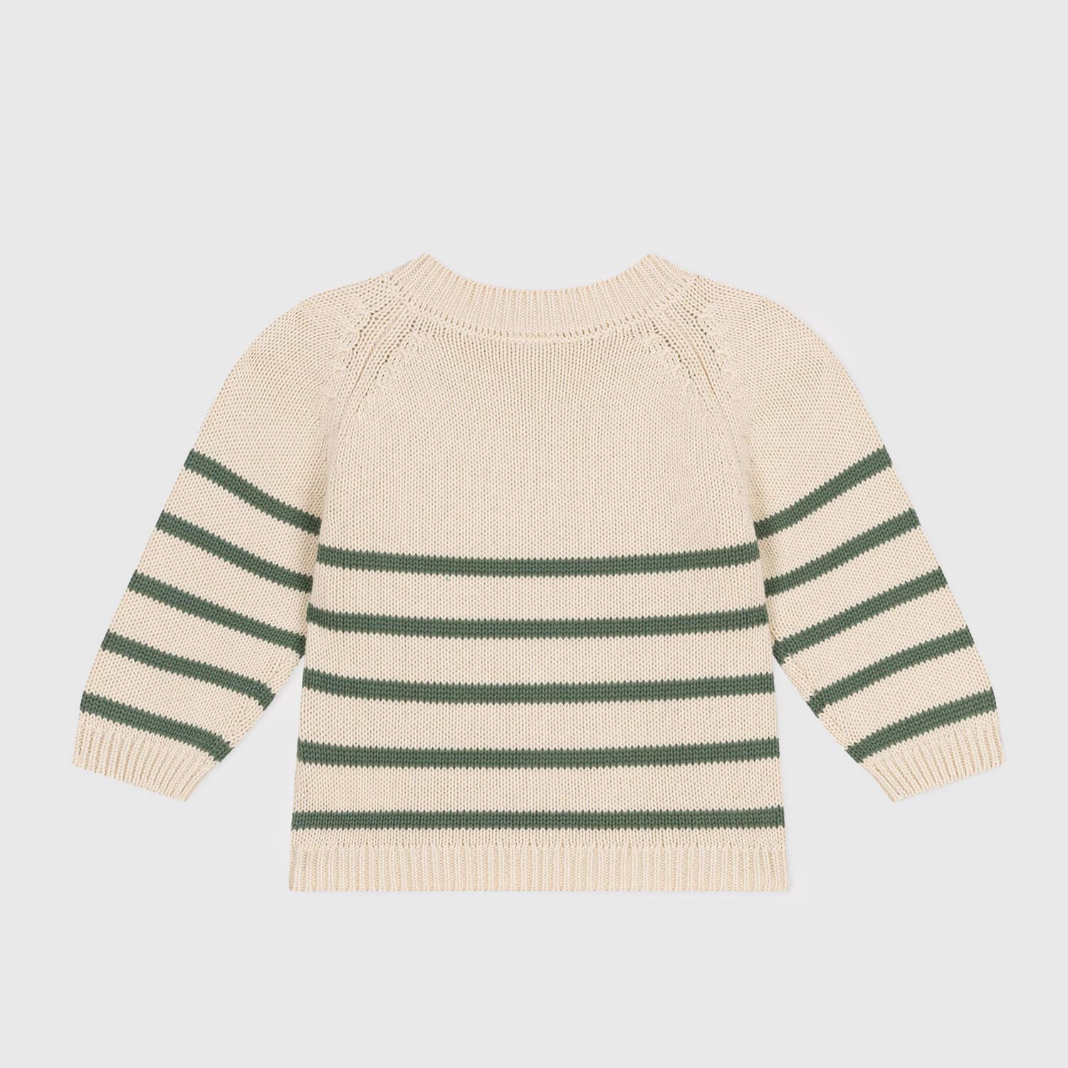 maglioncino beige con strisce verdi neonato - annameglio.com abbigliamento moda