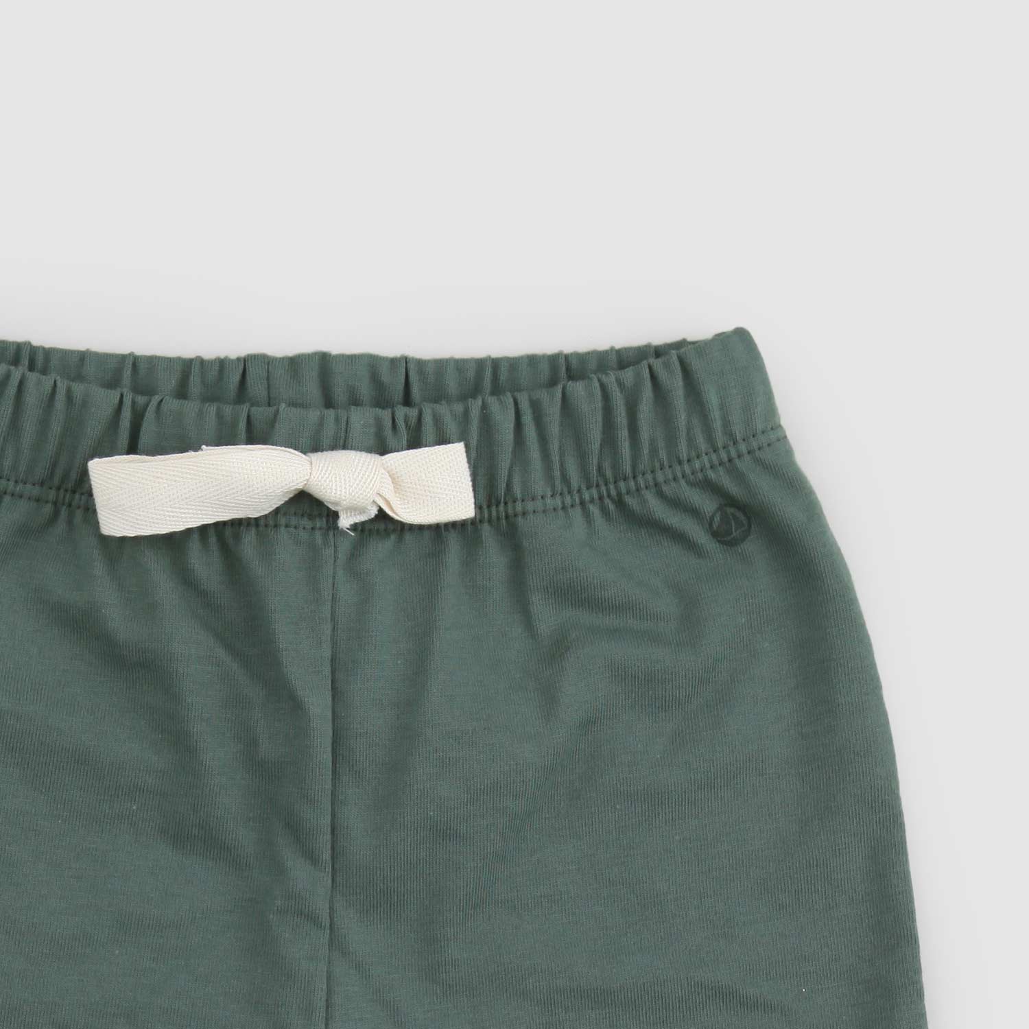 Bermuda corto cotone baby verde oliva - annameglio.com abbigliamento moda