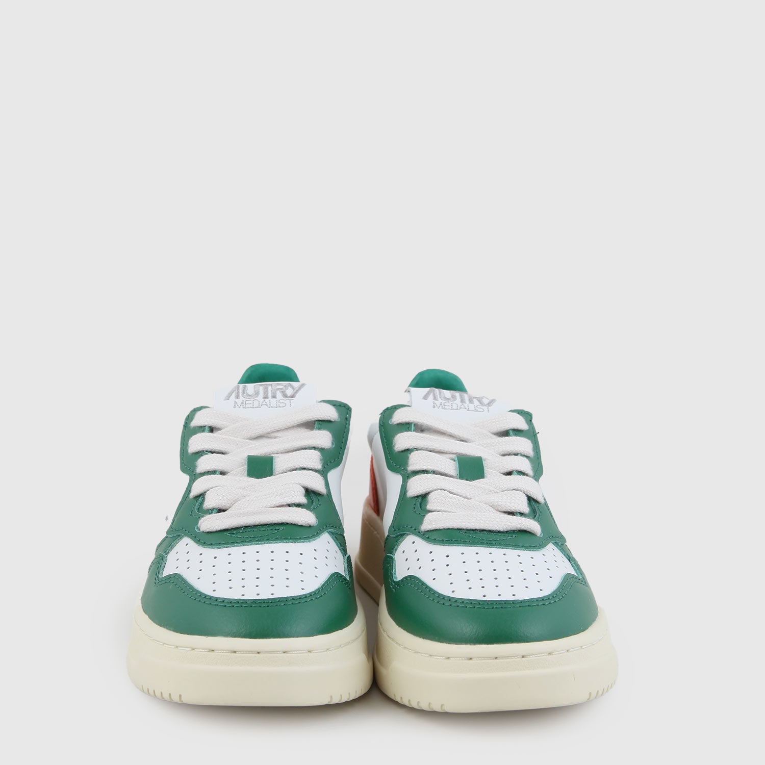 sneaker low bianca, arancione e verde - annameglio.com abbigliamento moda