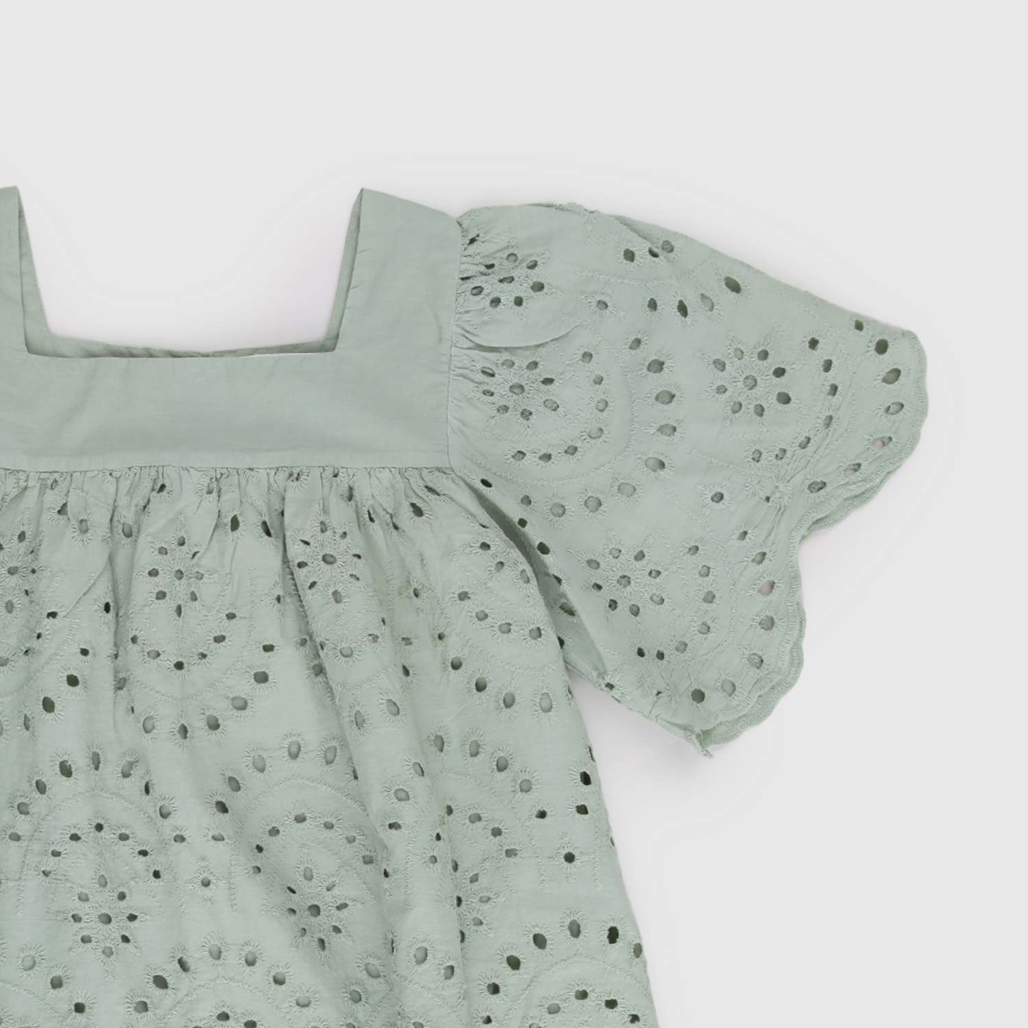 vestito verde pizzo bambina - annameglio.com abbigliamento moda