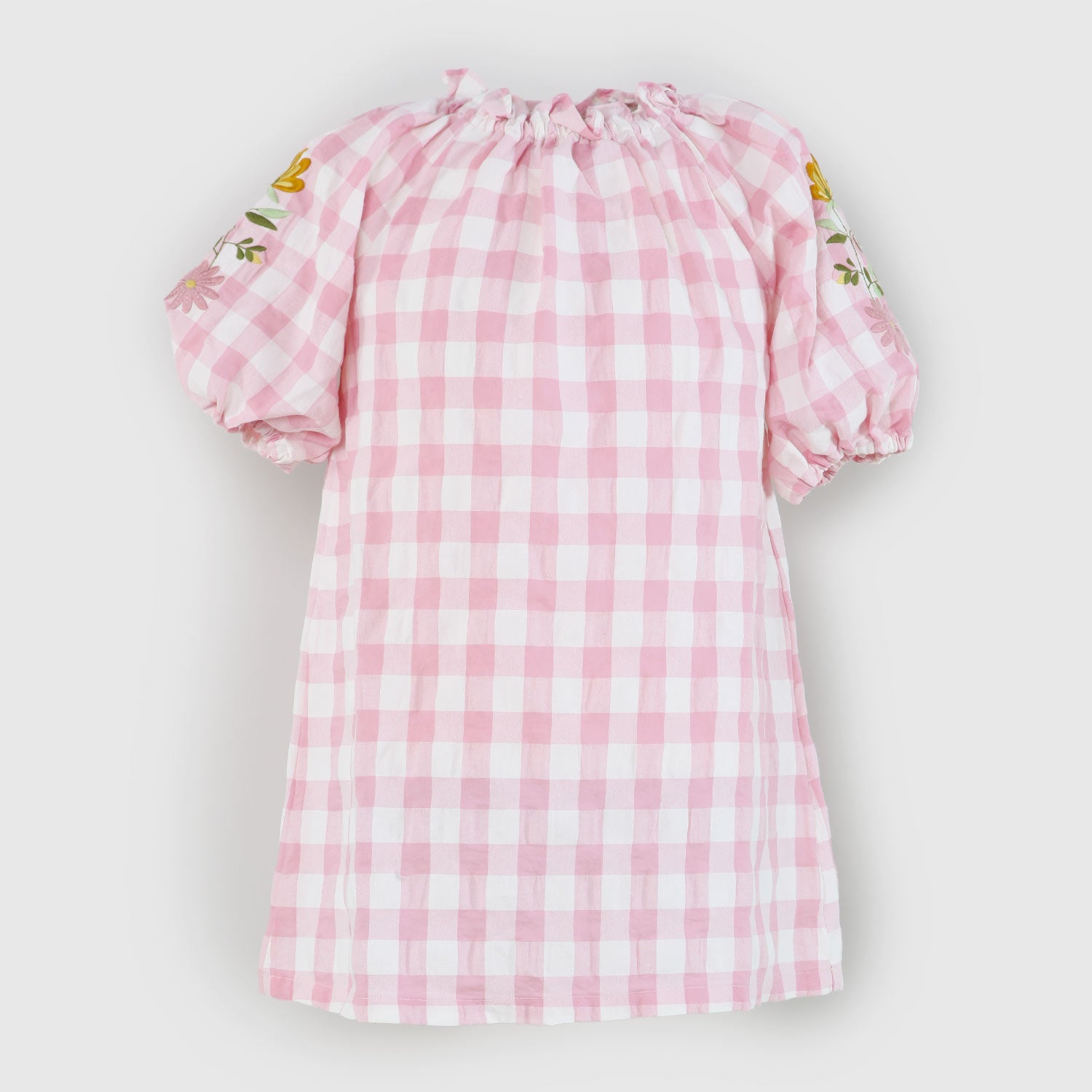 vestito a quadri rosa e bianchi bambina - annameglio.com abbigliamento moda