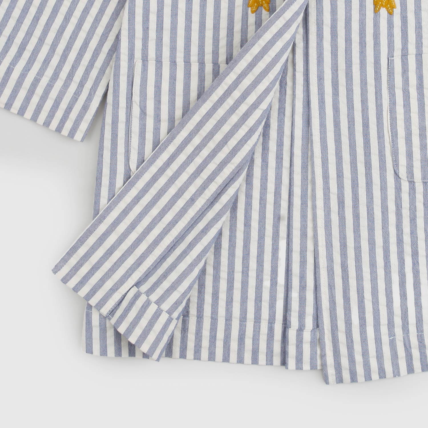 casacca a righe blu e beige ragazza - annameglio.com abbigliamento moda