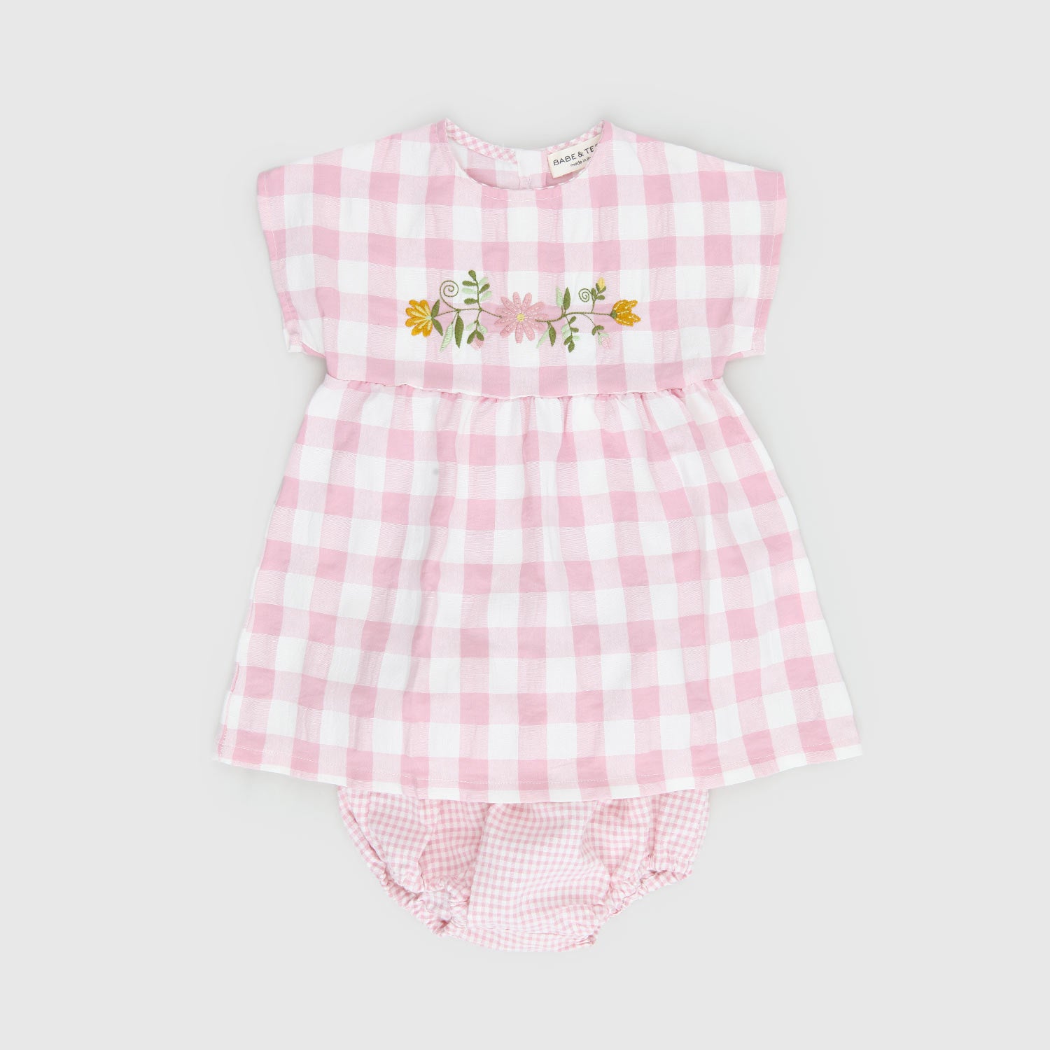 vestito con culotte a quadri neonata - annameglio.com abbigliamento moda