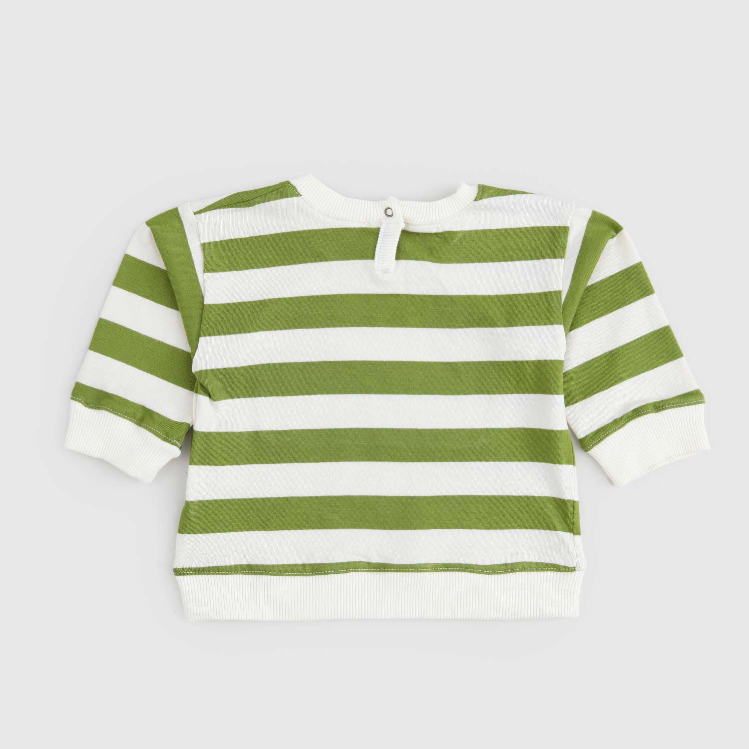 felpa righe verdi e beige neonato - annameglio.com abbigliamento moda