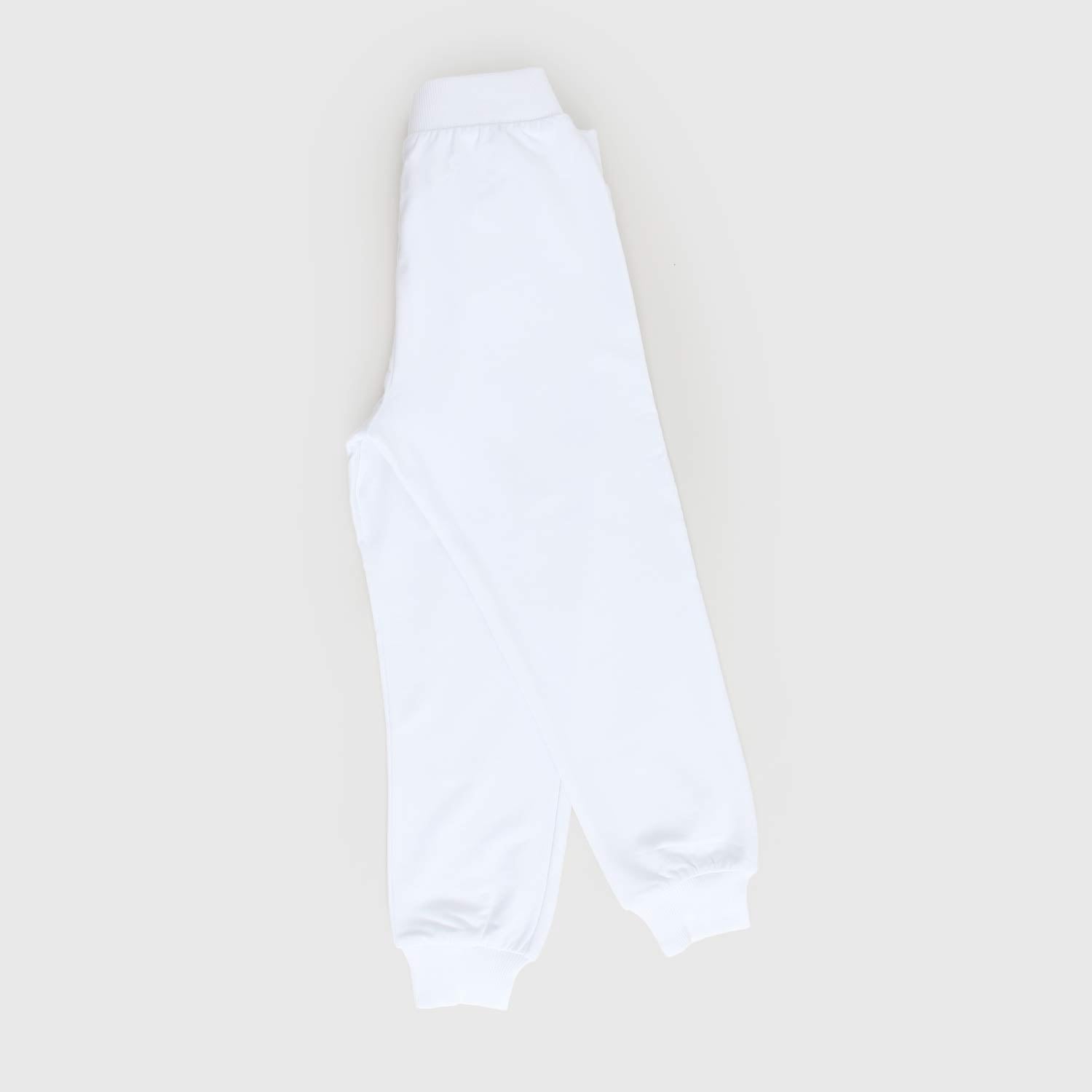 pantalone lungo tuta bianco bambino - annameglio.com abbigliamento moda