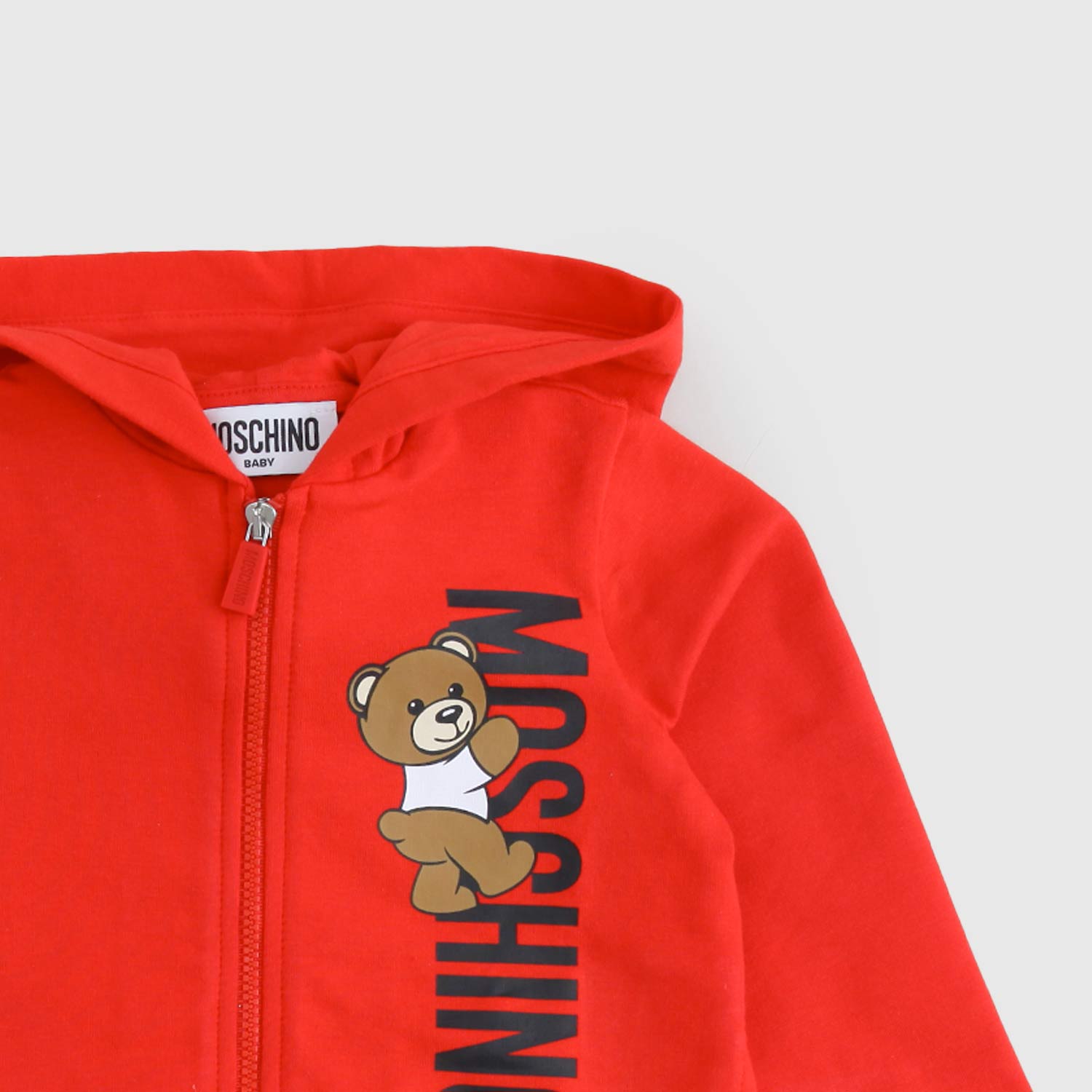 felpa rossa con zip neonato e bambino - annameglio.com abbigliamento moda