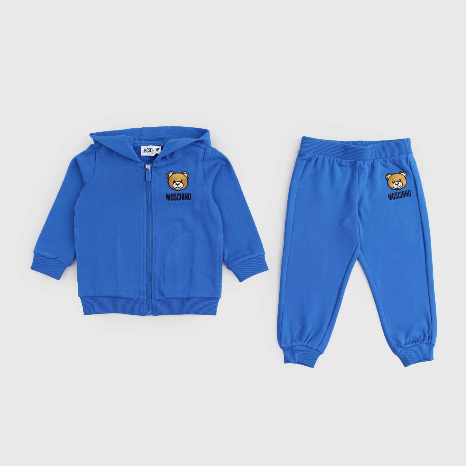 completo blu felpa e pantalone neonato - annameglio.com abbigliamento moda