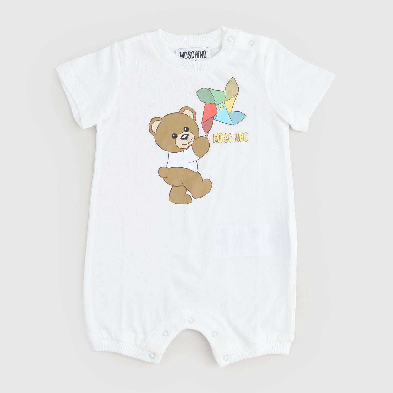 tutina bianca orsetto neonato - annameglio.com abbigliamento moda