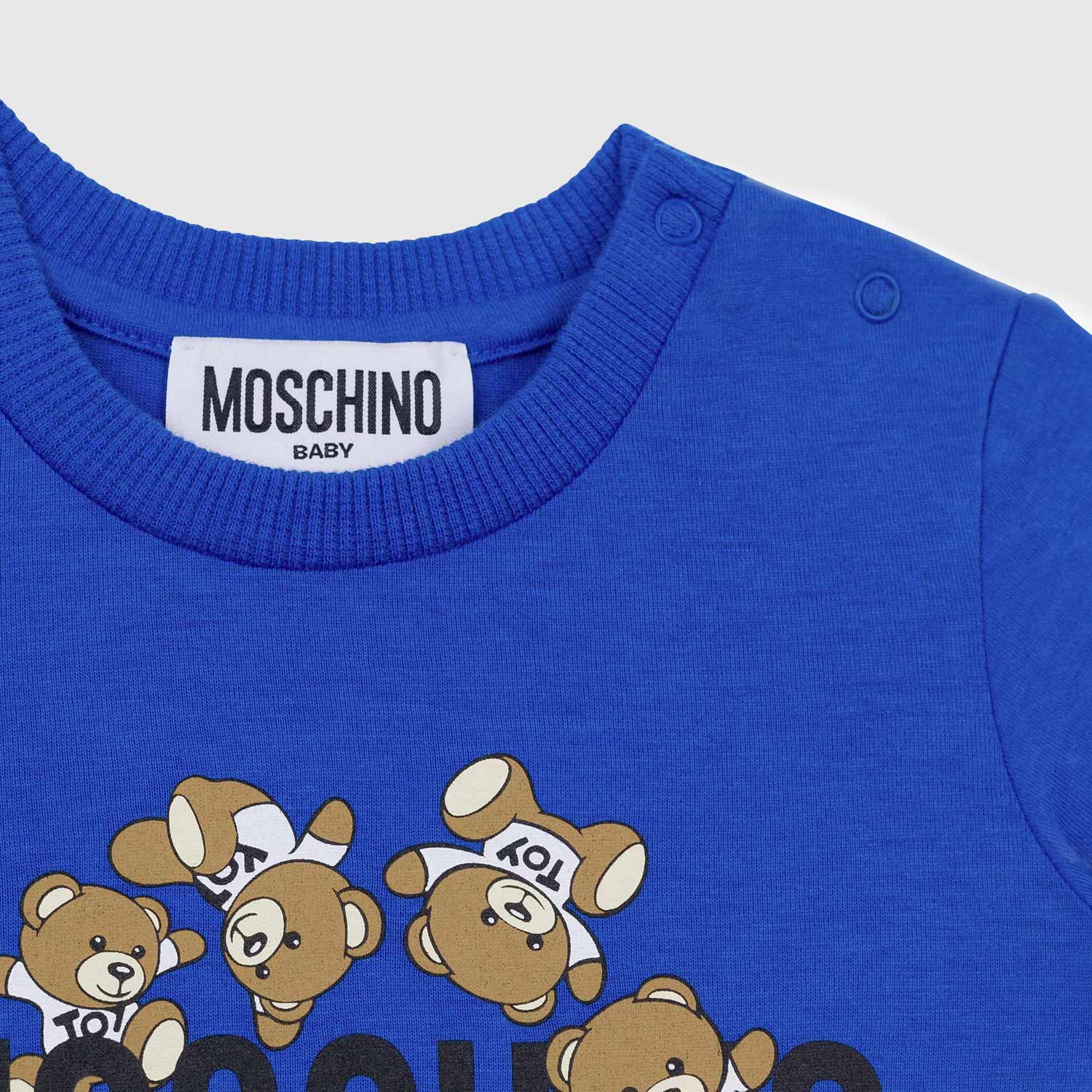 t-shirt blu orsetti neonato - annameglio.com abbigliamento moda