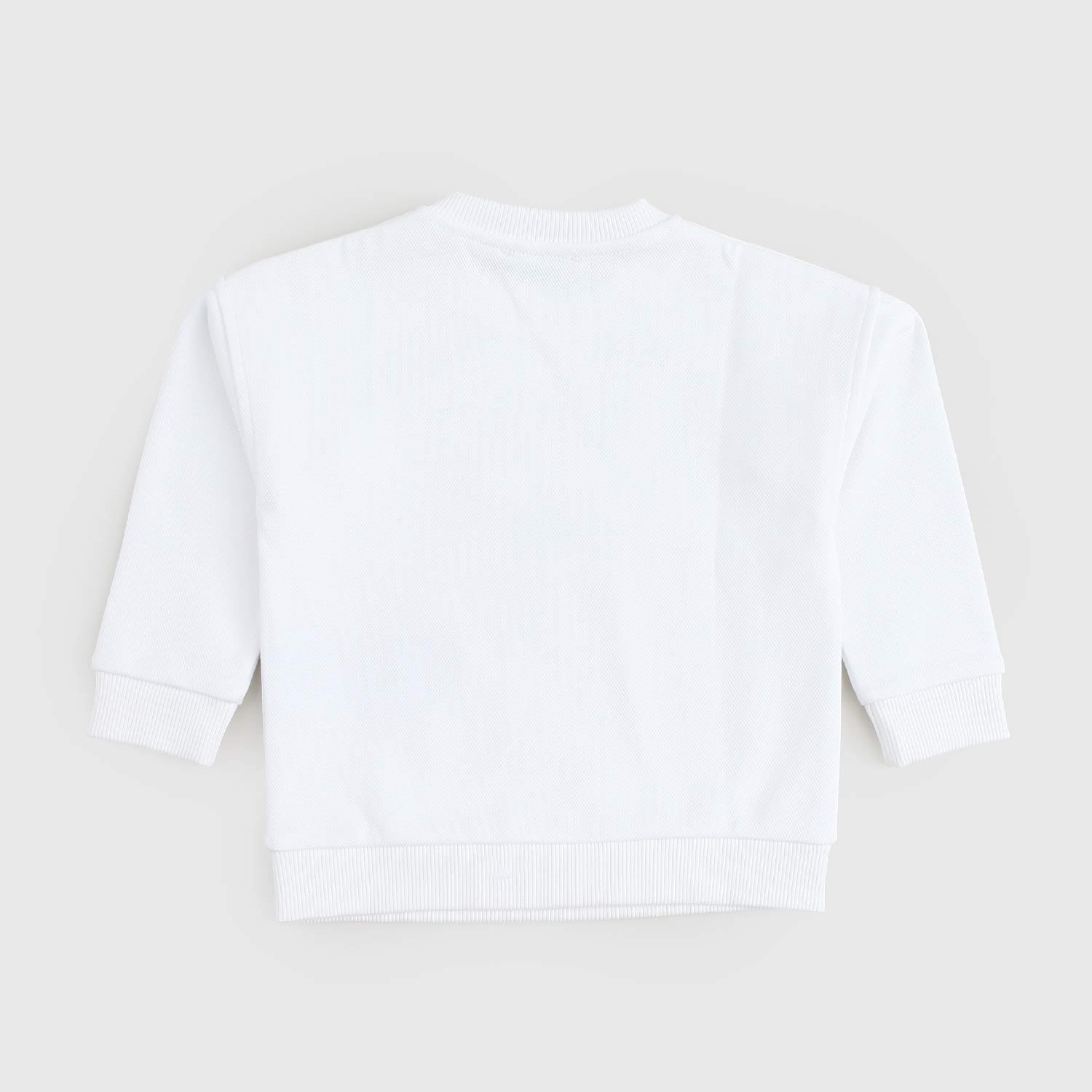 felpa bianca con stampa orsi bambino e neonato - annameglio.com abbigliamento moda