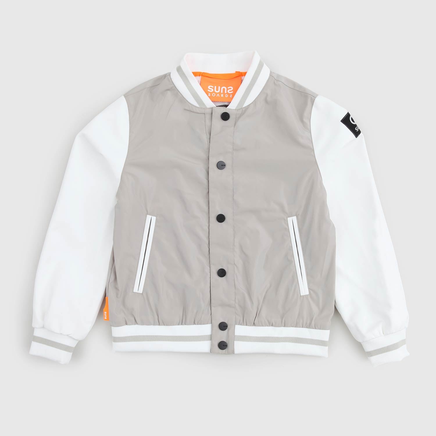 bomber beige e bianco ragazzo - annameglio.com abbigliamento moda