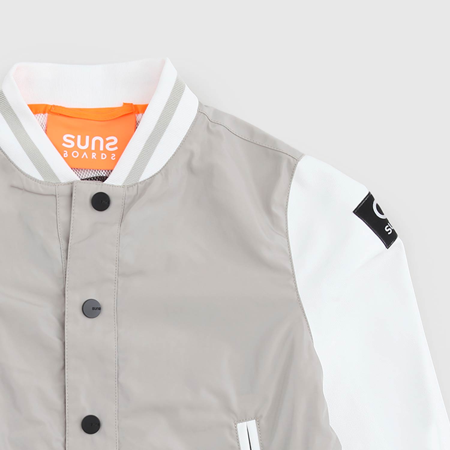 bomber beige e bianco ragazzo - annameglio.com abbigliamento moda