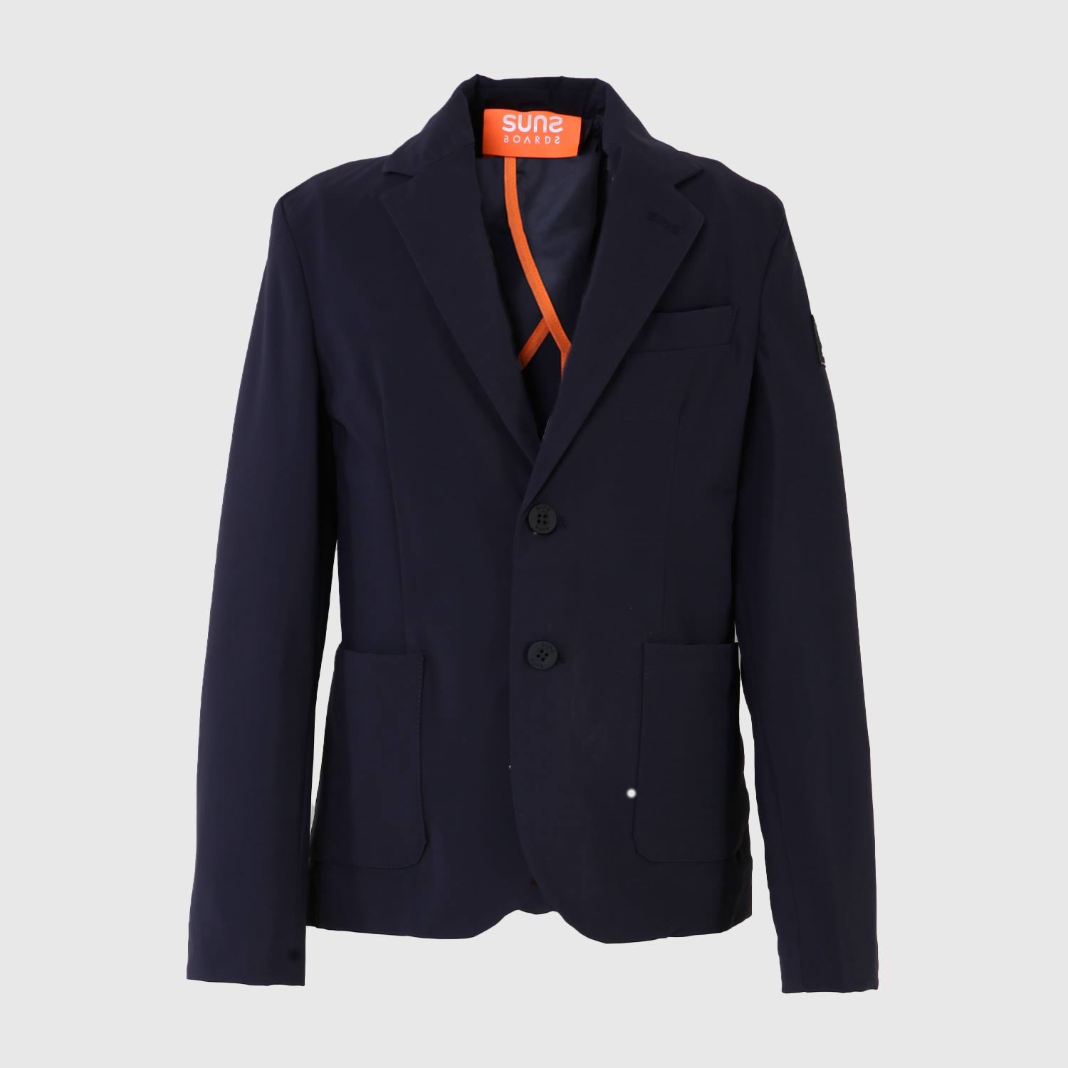 giacca blu in nylon ragazzo - annameglio.com abbigliamento moda