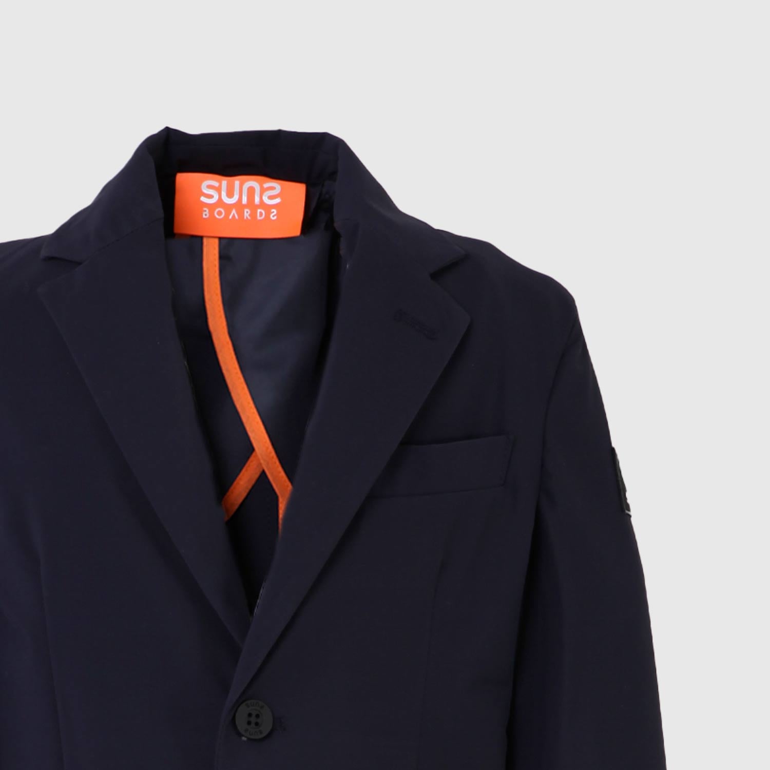 giacca blu in nylon ragazzo - annameglio.com abbigliamento moda