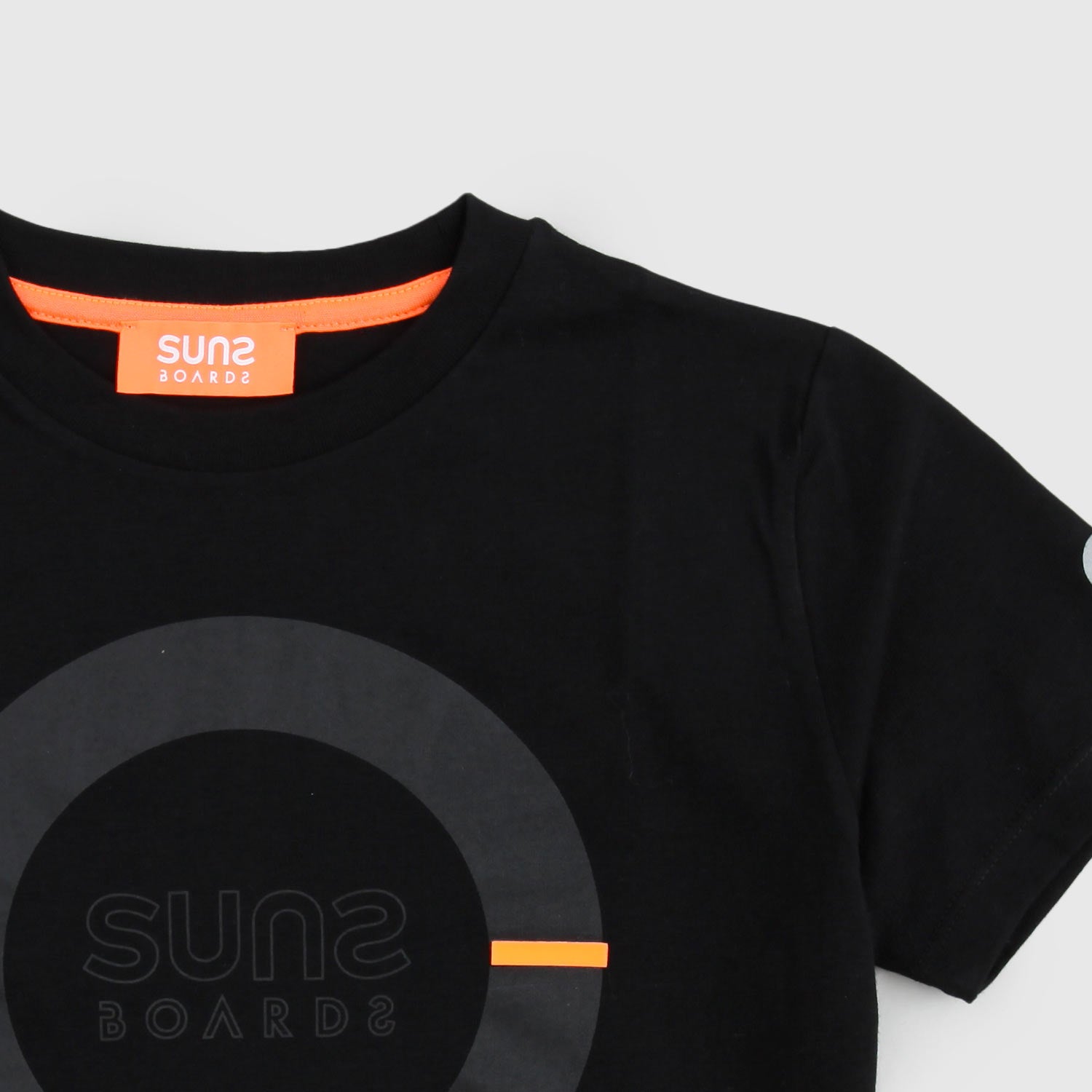 t-shirt nera ragazzo con stampa - annameglio.com abbigliamento moda