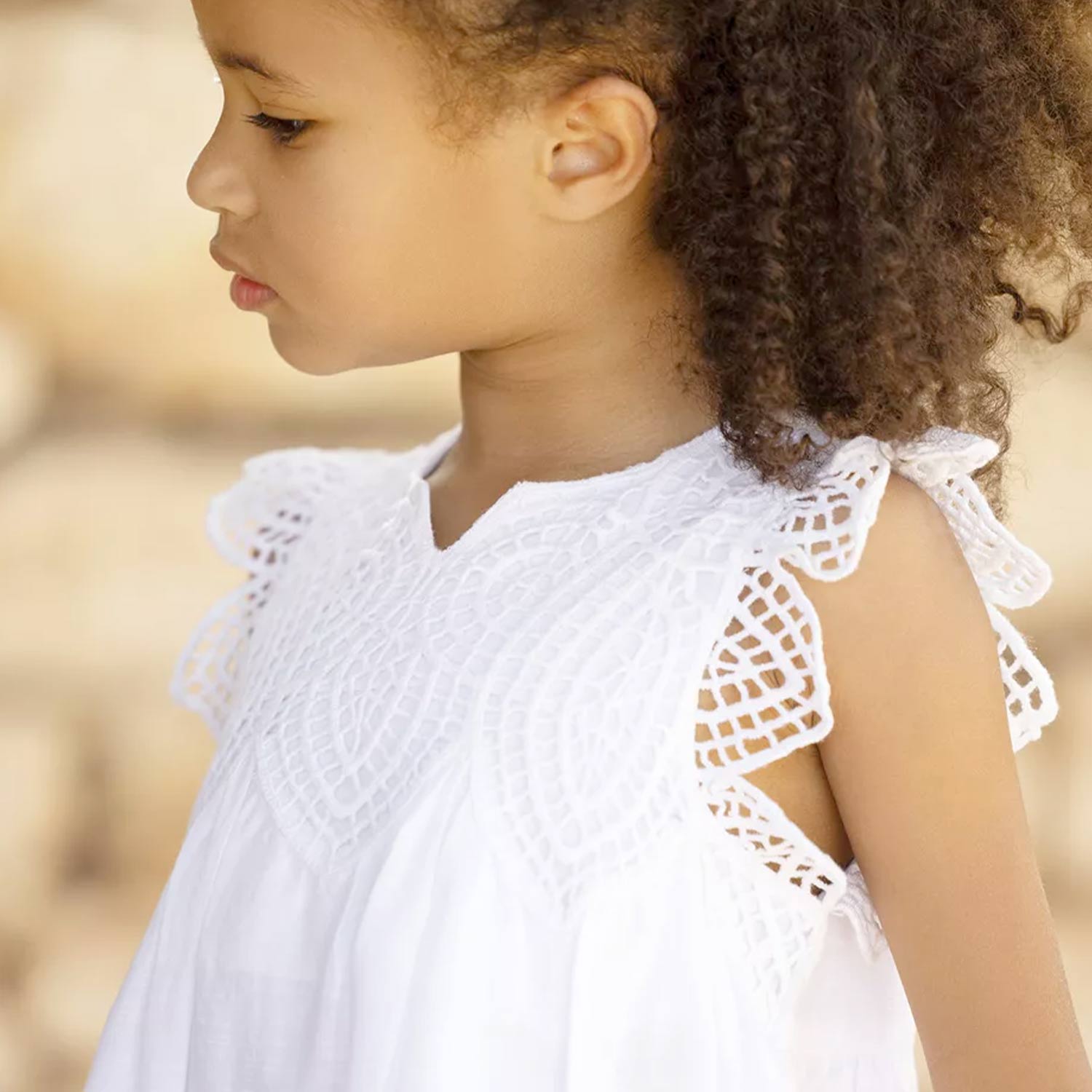 Vestito bianco con merletto e zip - annameglio.com abbigliamento moda