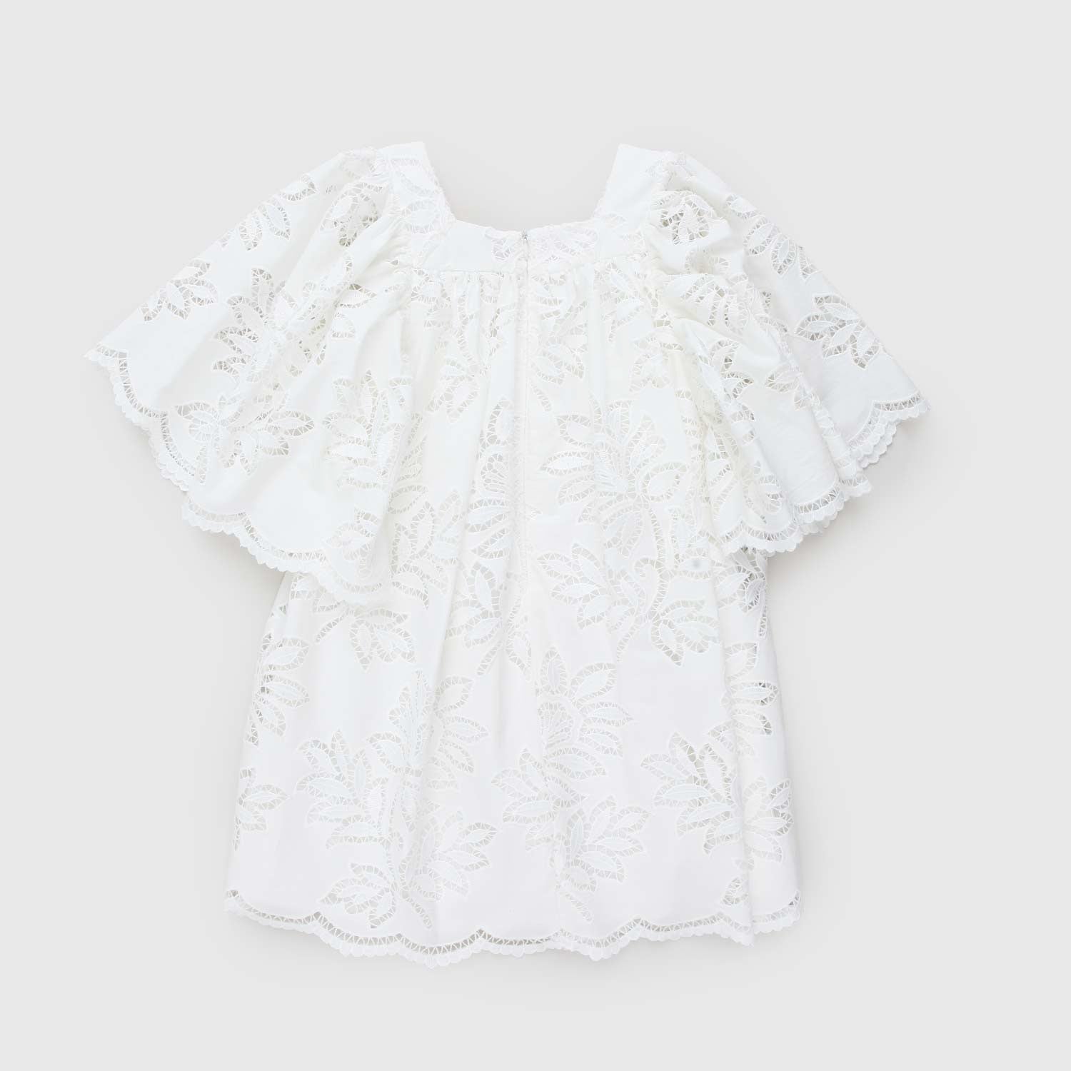 Abito bianco in pizzo macramè - annameglio.com abbigliamento moda