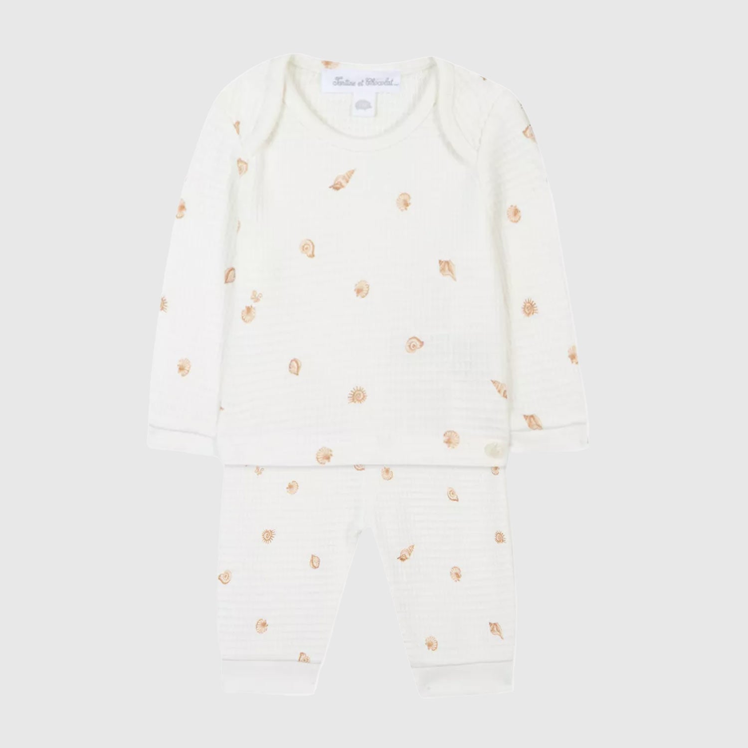 Tutina neonato fantasia marina due pezzi - annameglio.com abbigliamento moda