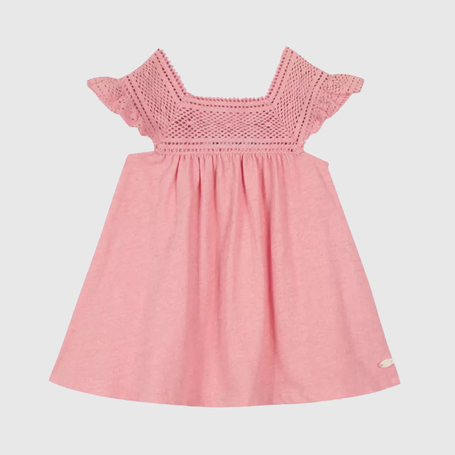 Vestito Rosa con ricami per Bambina - annameglio.com abbigliamento moda
