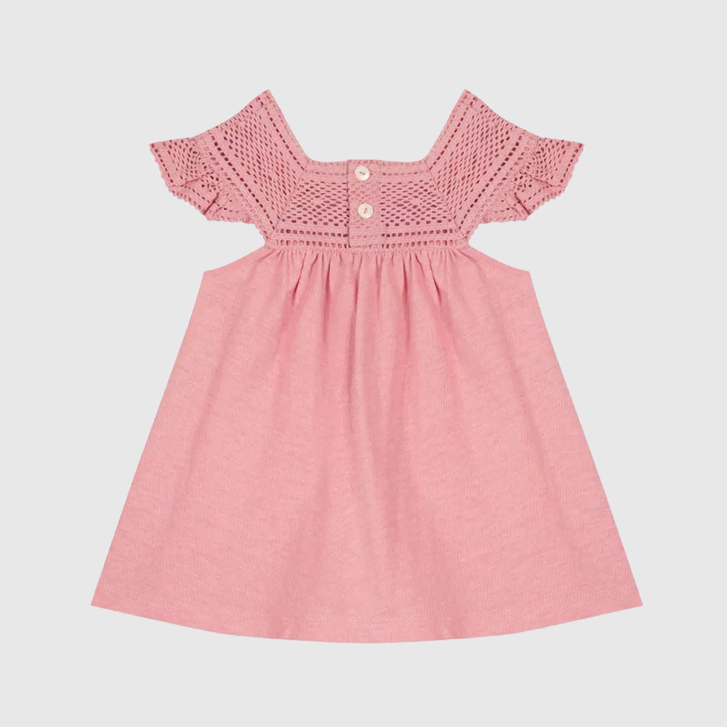 Vestito Rosa con ricami per Bambina - annameglio.com abbigliamento moda
