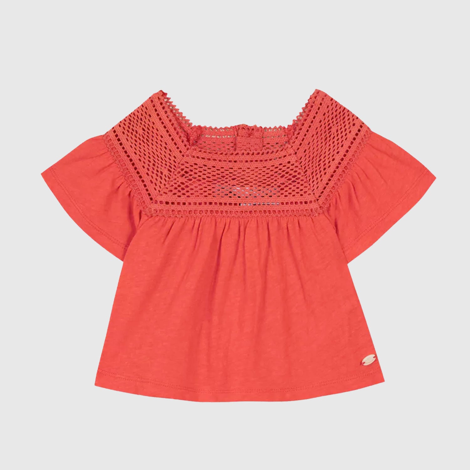 Top corallo baby uncinetto - annameglio.com abbigliamento moda