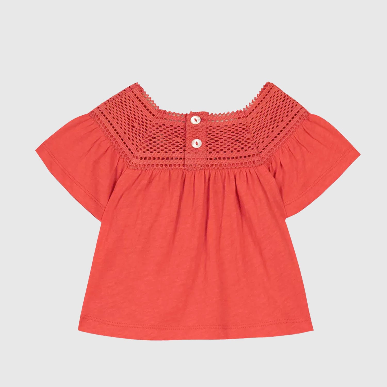 Top corallo baby uncinetto - annameglio.com abbigliamento moda