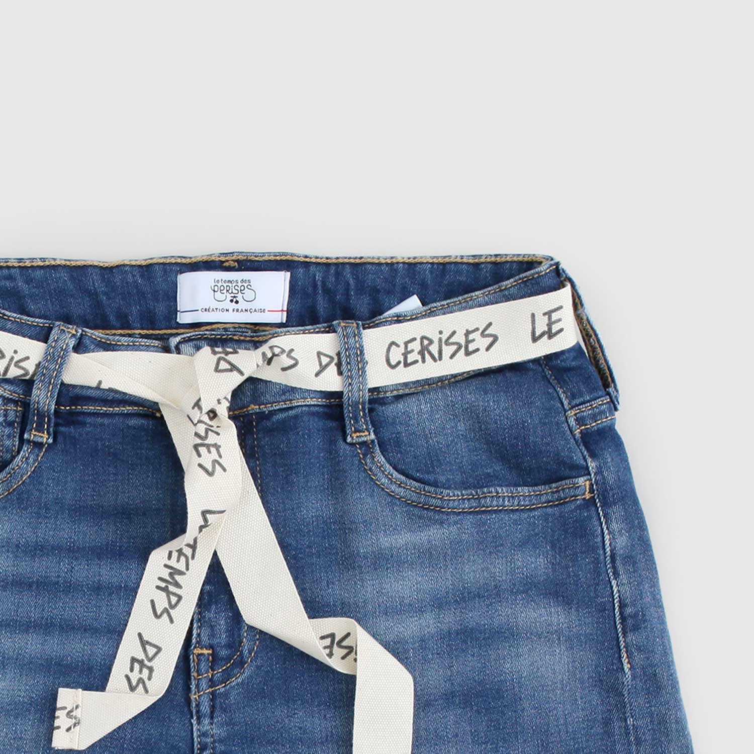 Shorts in denim blu per ragazza - annameglio.com abbigliamento moda