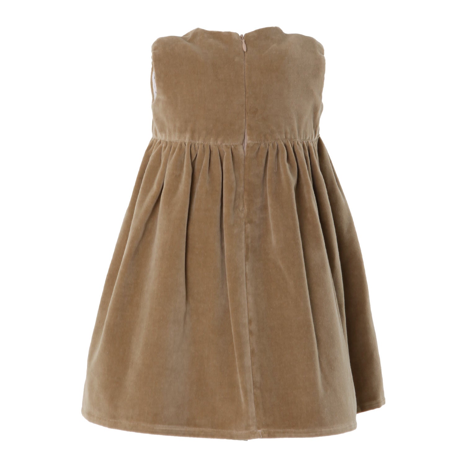 ABITO VELLUTATO SMANICATO PER BAMBINA - annameglio.com abbigliamento moda