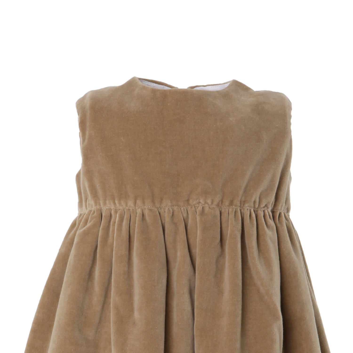 ABITO VELLUTATO SMANICATO PER BAMBINA - annameglio.com abbigliamento moda