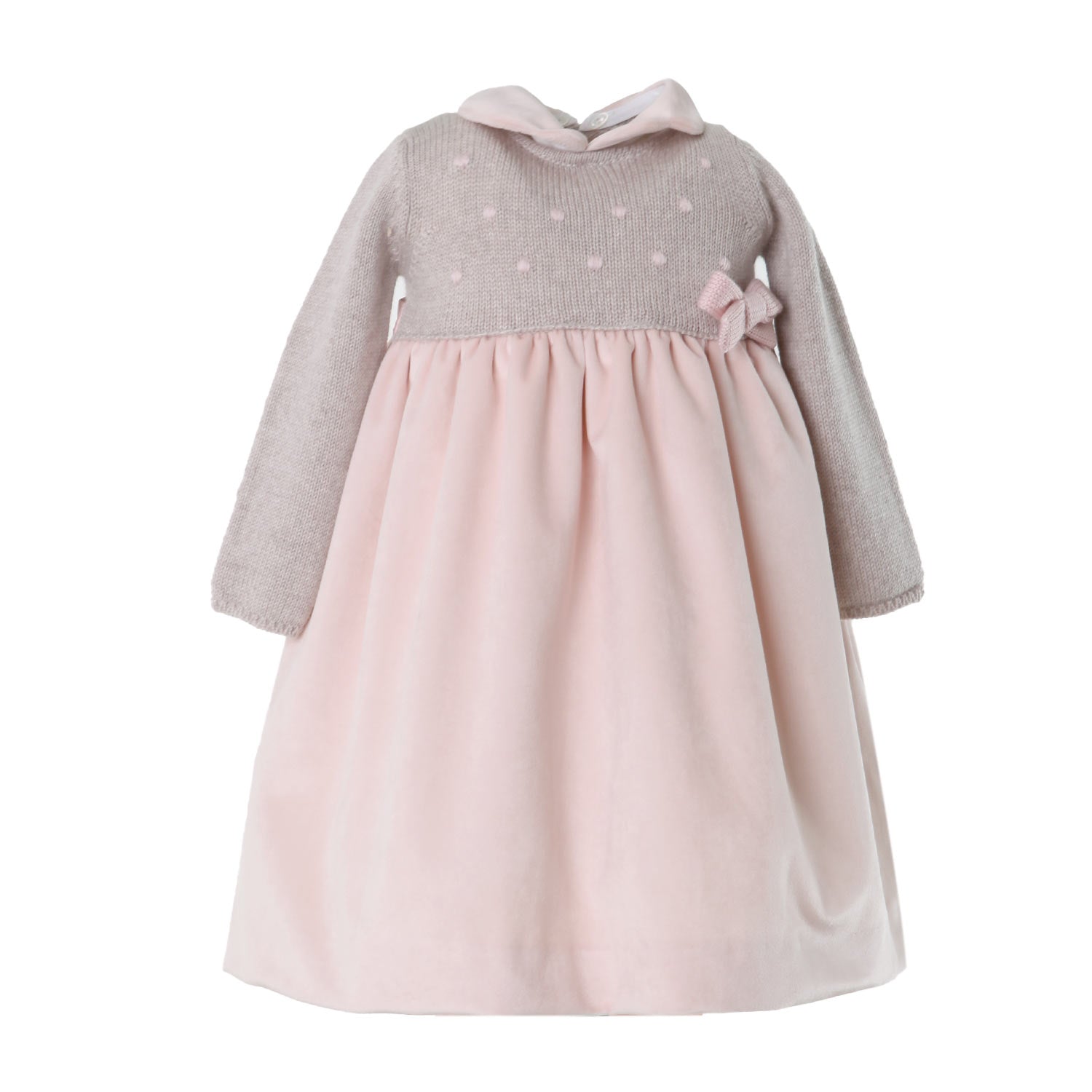 Abito bambina Bolle rosa con Fiocco - annameglio.com abbigliamento moda