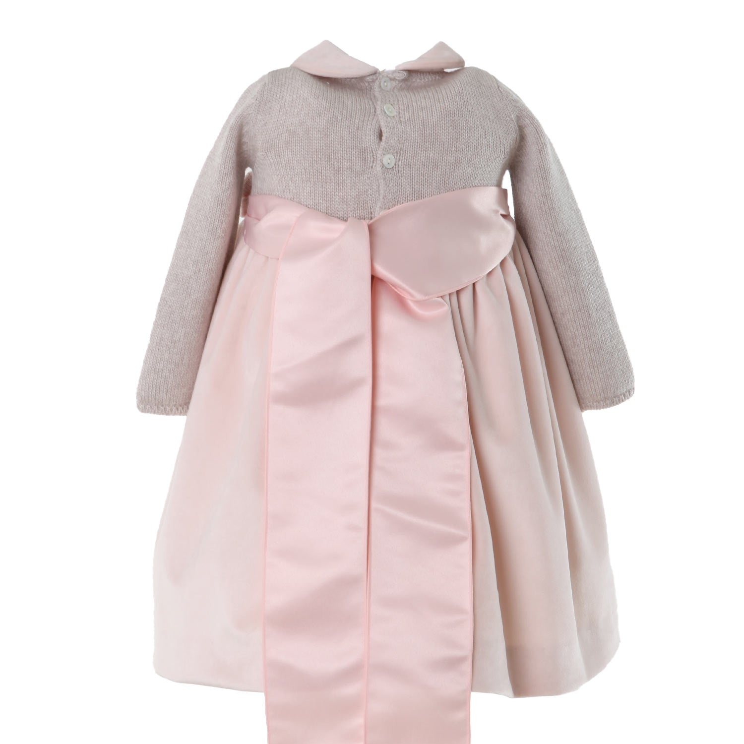 Abito bambina Bolle rosa con Fiocco - annameglio.com abbigliamento moda