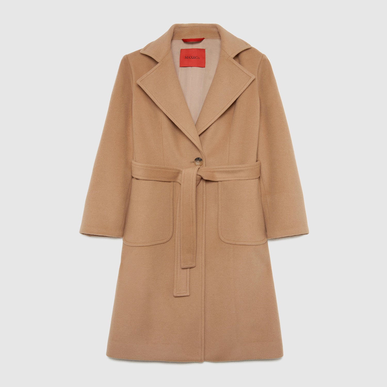 Cappotto Ragazza Nocciola in pura lana - annameglio.com abbigliamento moda