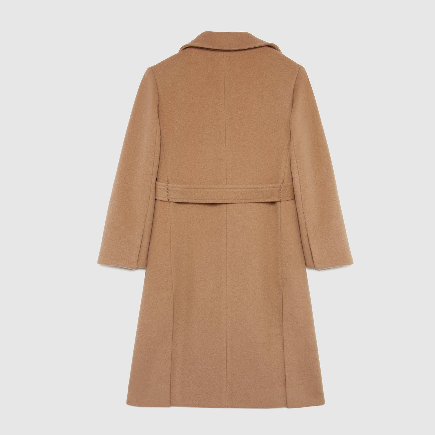 Cappotto Ragazza Nocciola in pura lana - annameglio.com abbigliamento moda