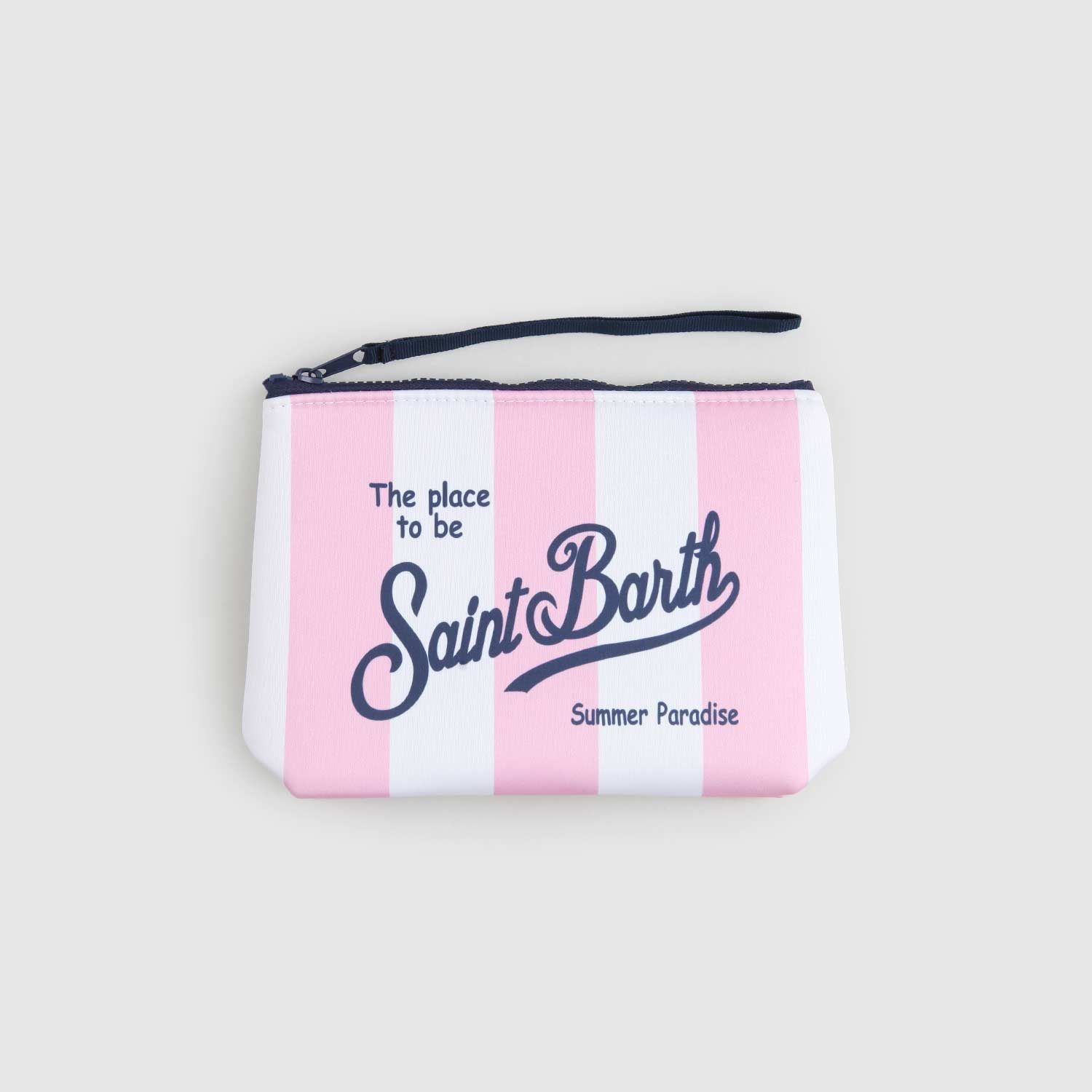 pochette righe bianche e rosa - annameglio.com abbigliamento moda