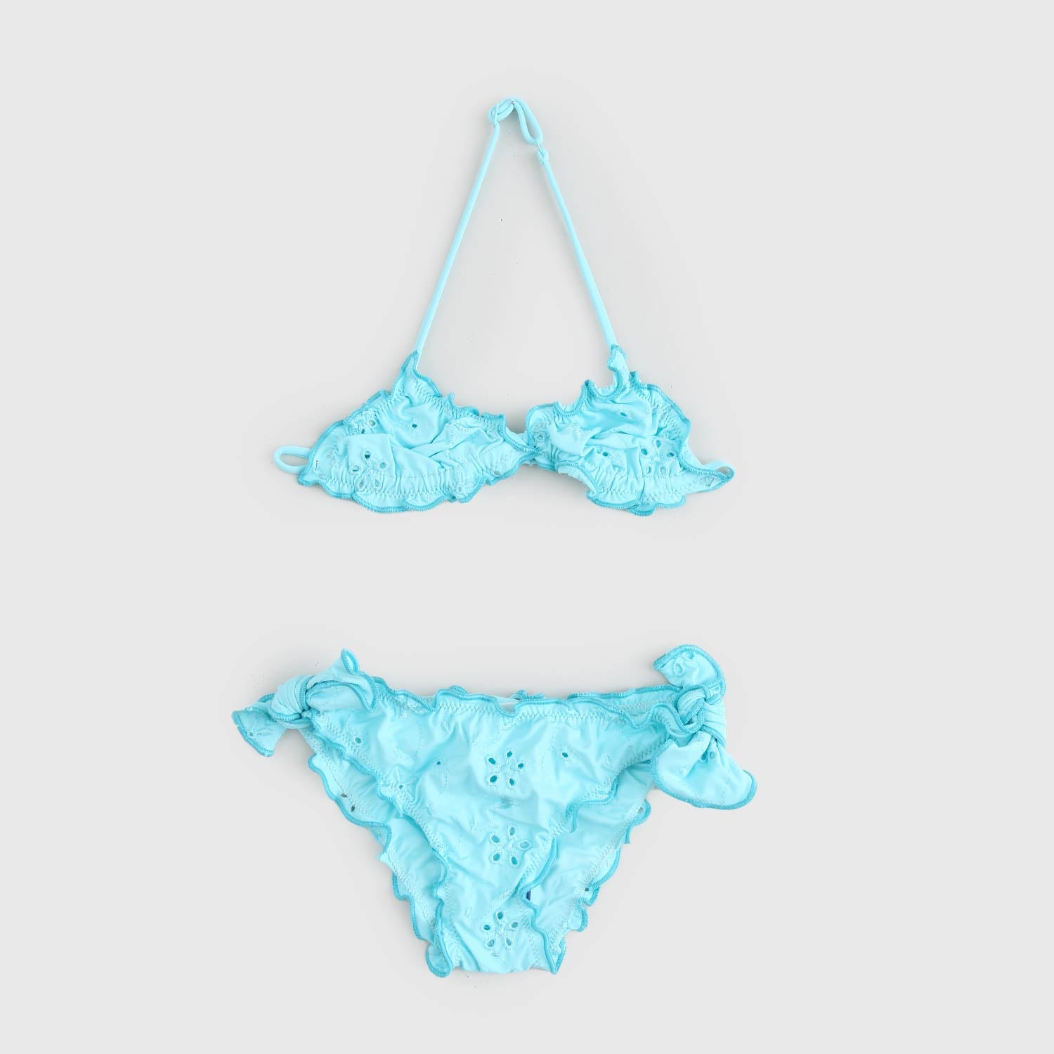 costume bikini due pezzi celeste - annameglio.com abbigliamento moda