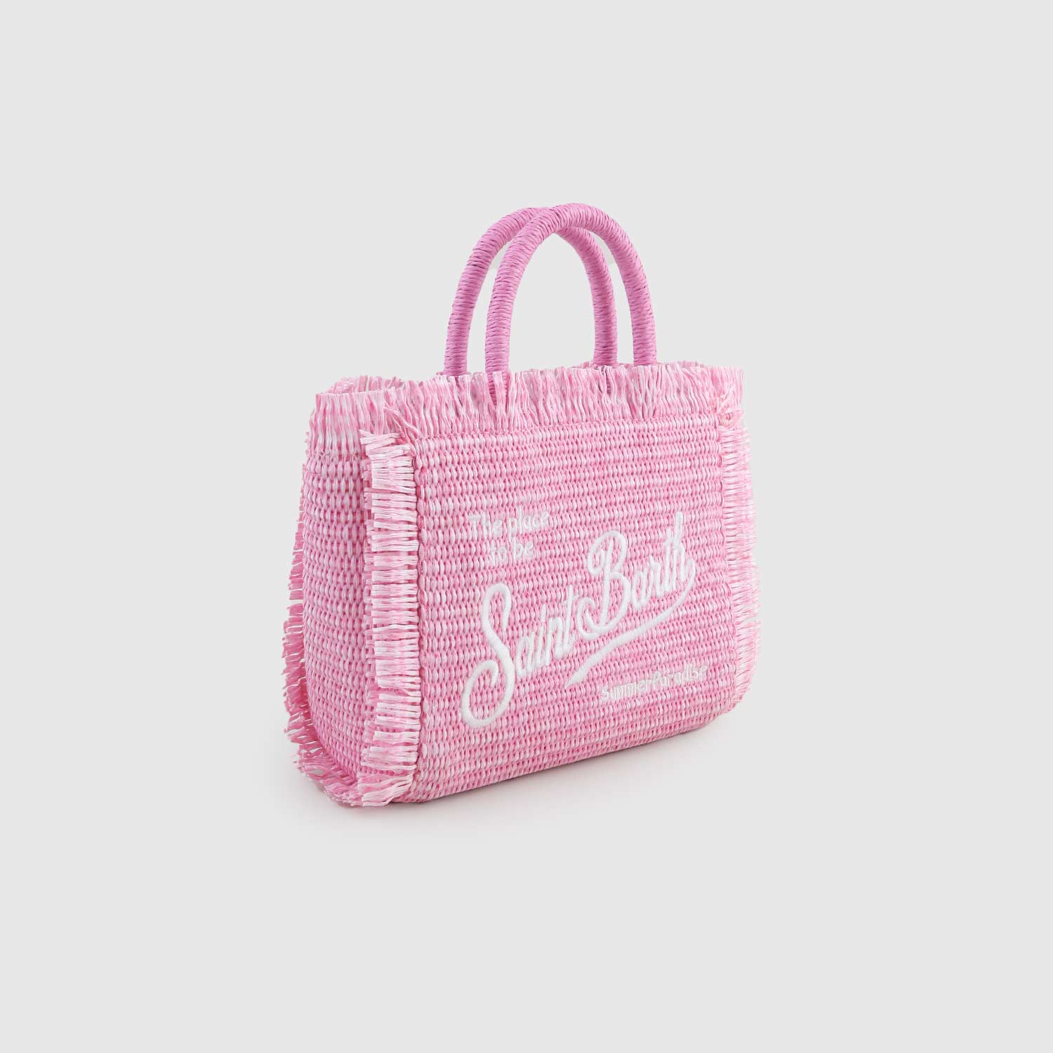 Mini borsa Vanity in paglia con ricamo - annameglio.com abbigliamento moda