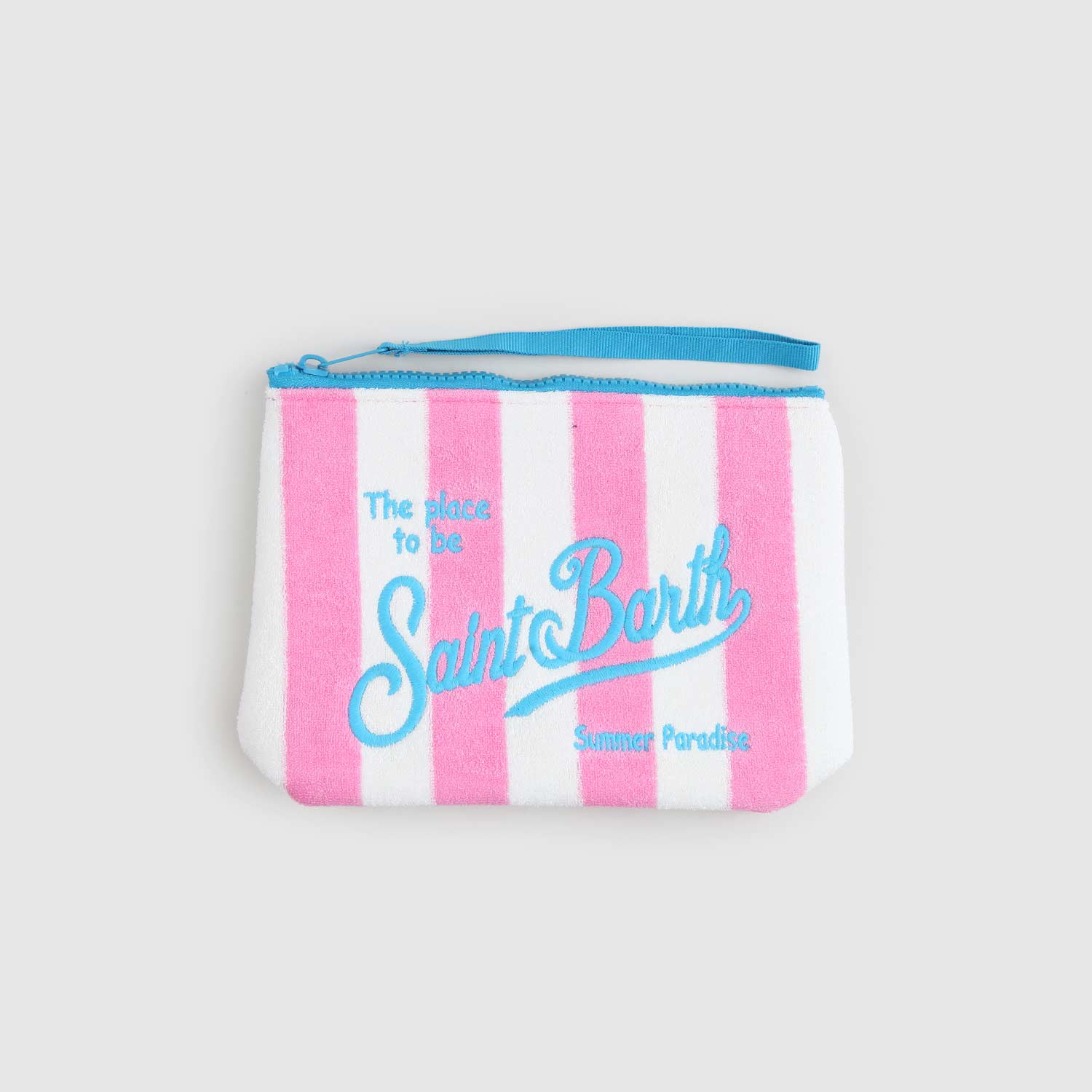 pochette righe rosa e bianche - annameglio.com abbigliamento moda