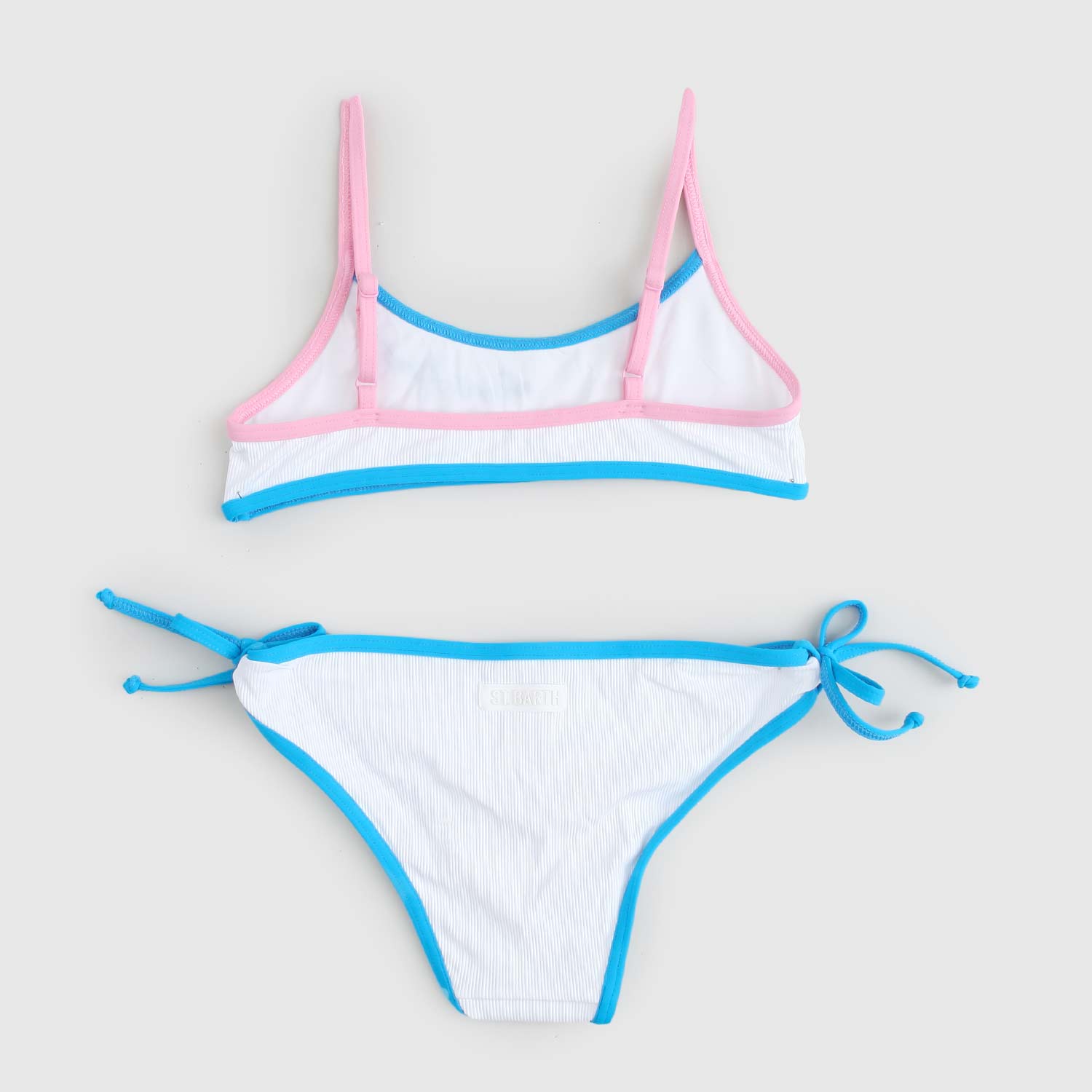 costume due pezzi bambina bianco - annameglio.com abbigliamento moda