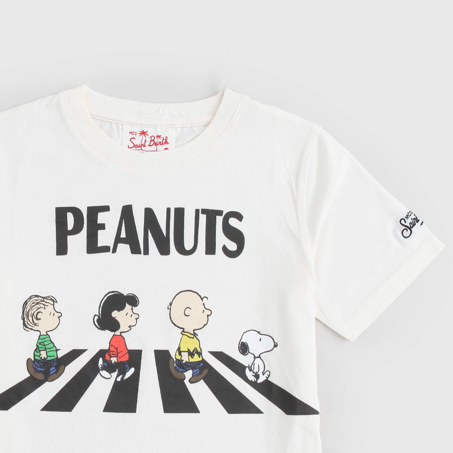 t-shirt beige stampa ragazzo - annameglio.com abbigliamento moda